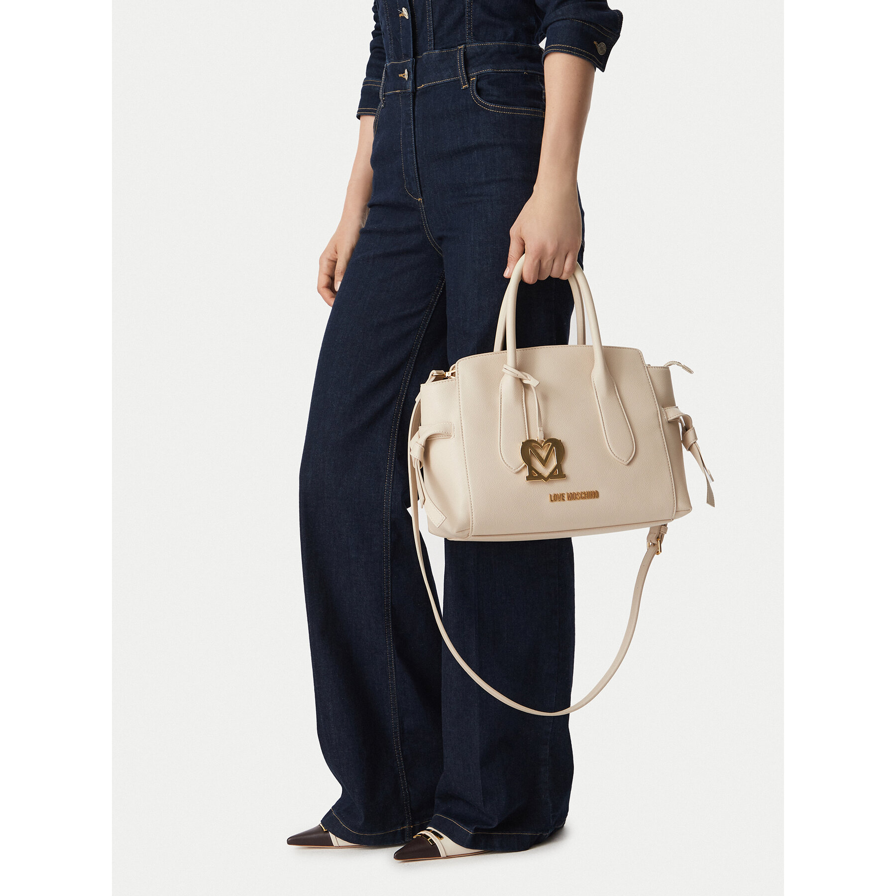 Torbica LOVE MOSCHINO JC4055PP1PLL0110 Krem