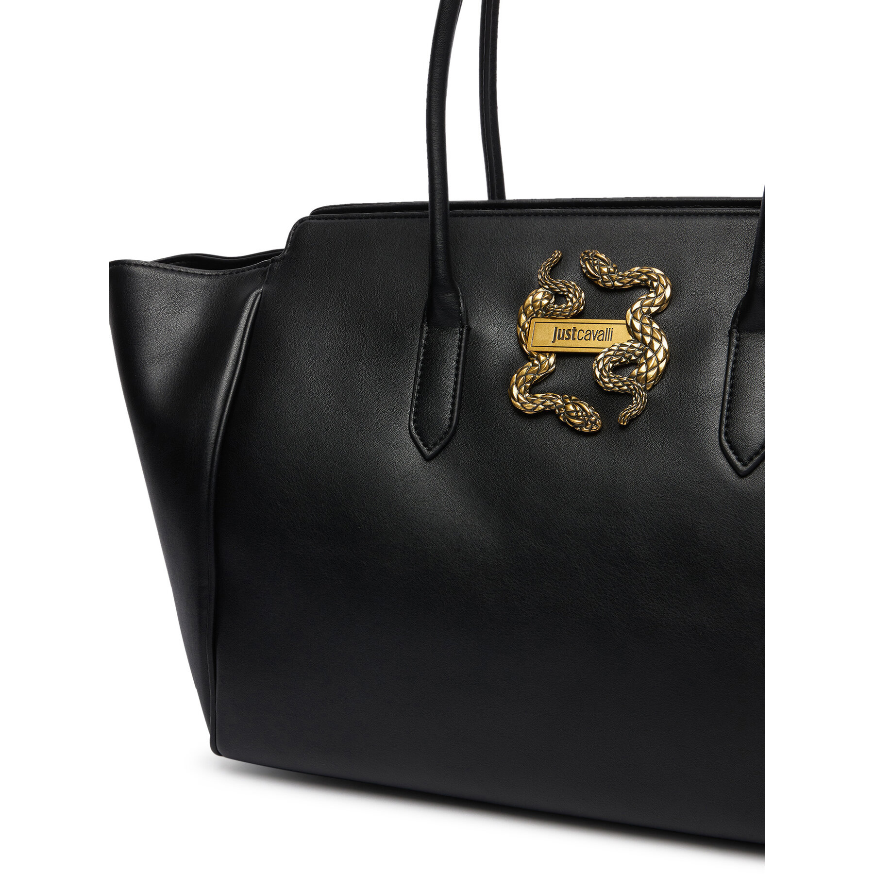 Kabelka Just Cavalli Iconic Snakes 81RA4BA2 ZSA89 Čierna