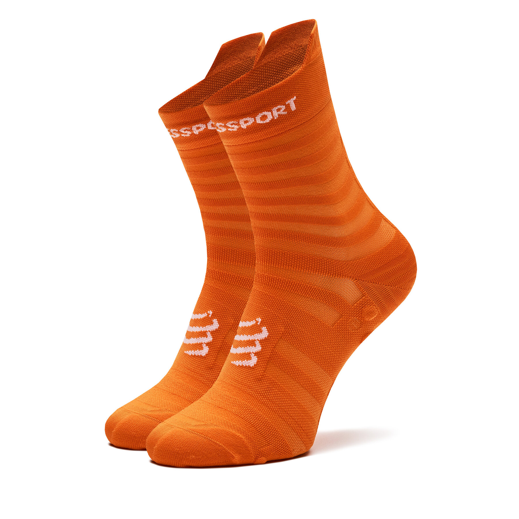 Calcetines altos unisex Compressport Pro Racing Socks V4.0 Ultralight Run High XU00050B Rojo