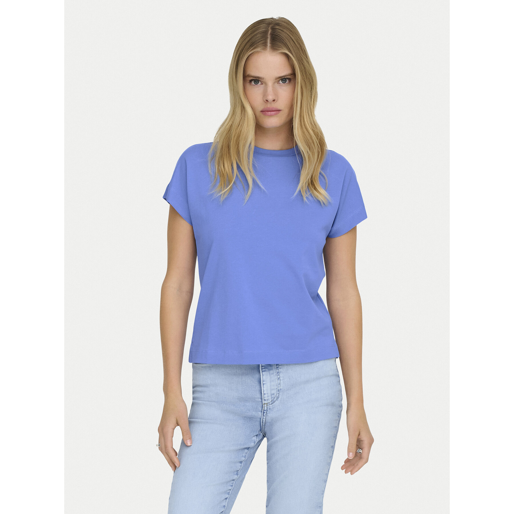 ONLY T-shirt Erica 15308926 Plava Oversize