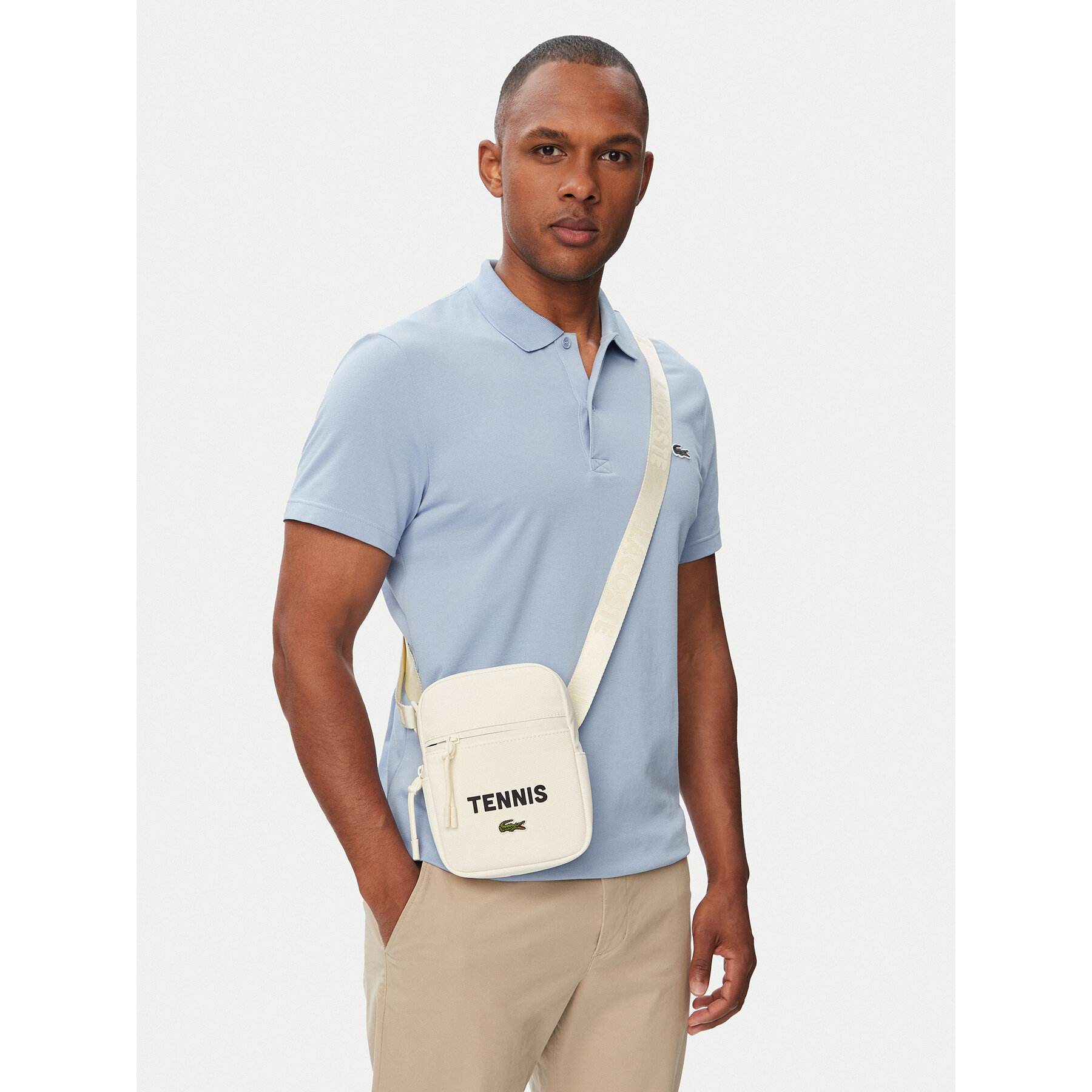 Мъжка чантичка Lacoste NH5289TX Сив