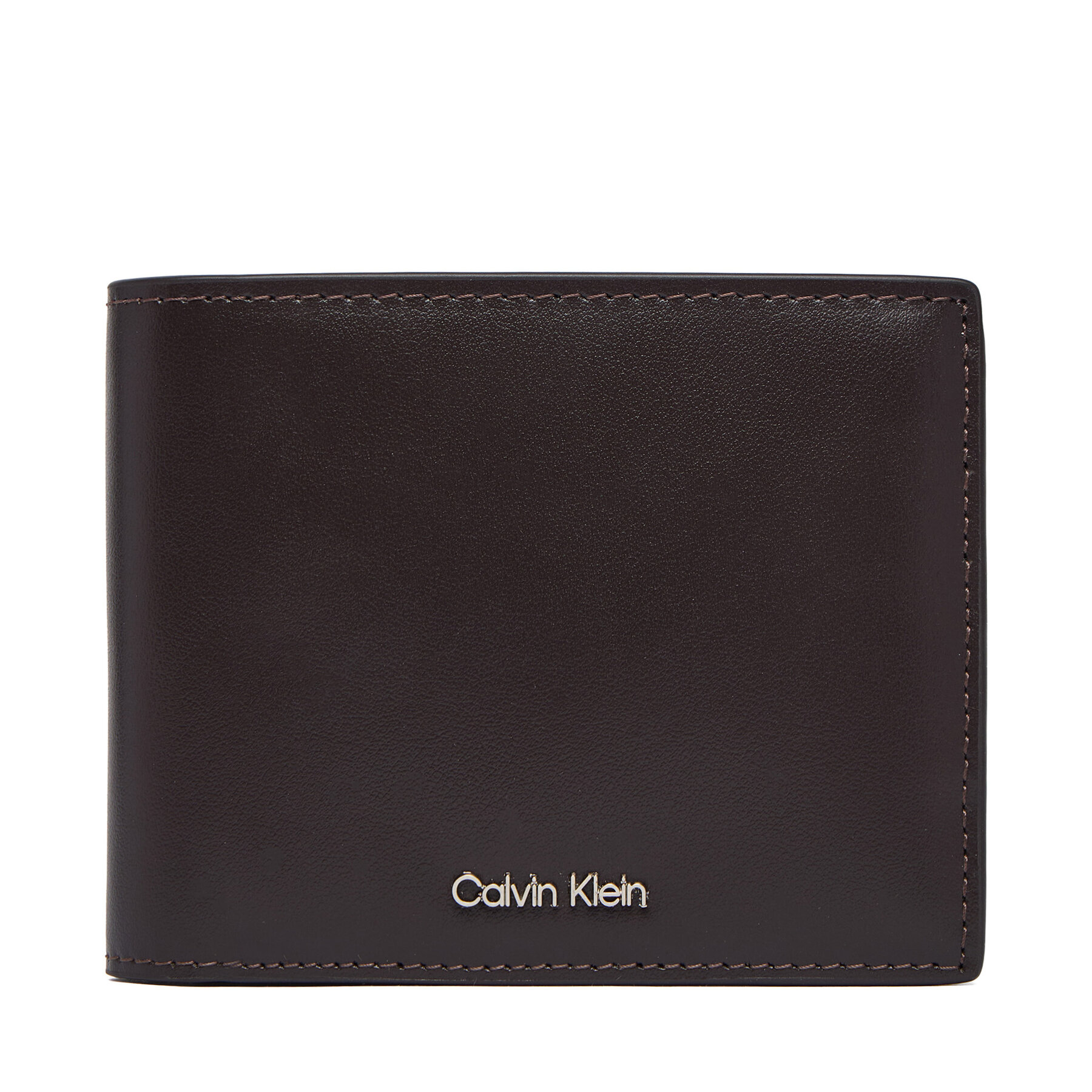 Peňaženka Calvin Klein Raised Billfold W/ Coin LV04D1163G Hnedá