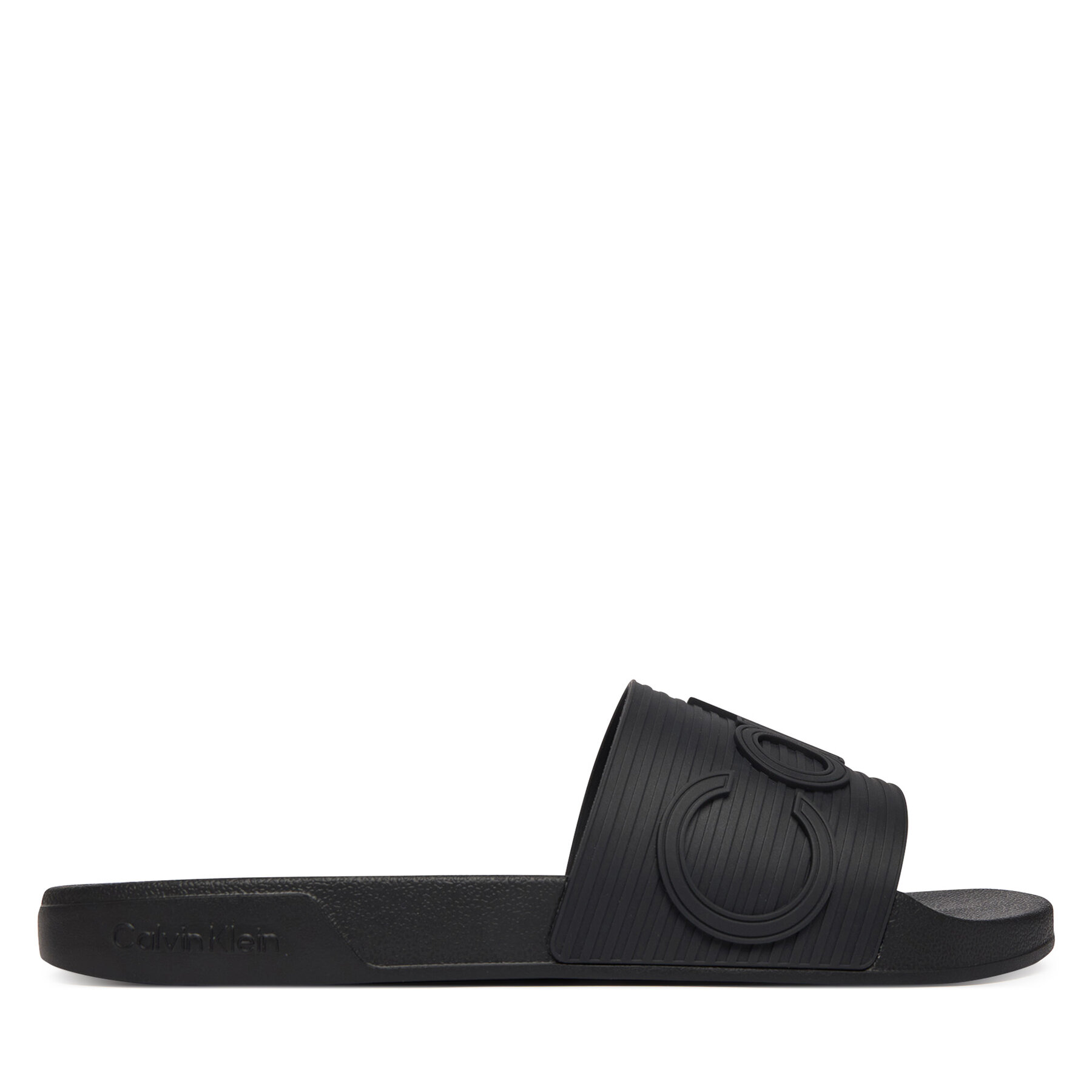 Şlapi Calvin Klein Nemo HM0HM02113 Negru