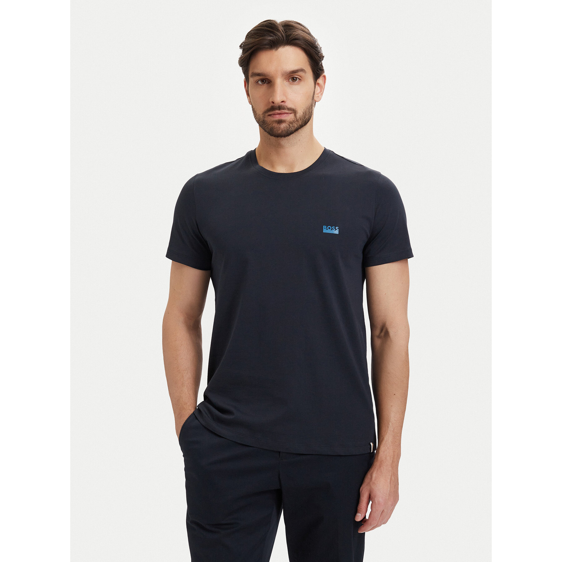 Boss T-Shirt 50531401 Blau Regular Fit