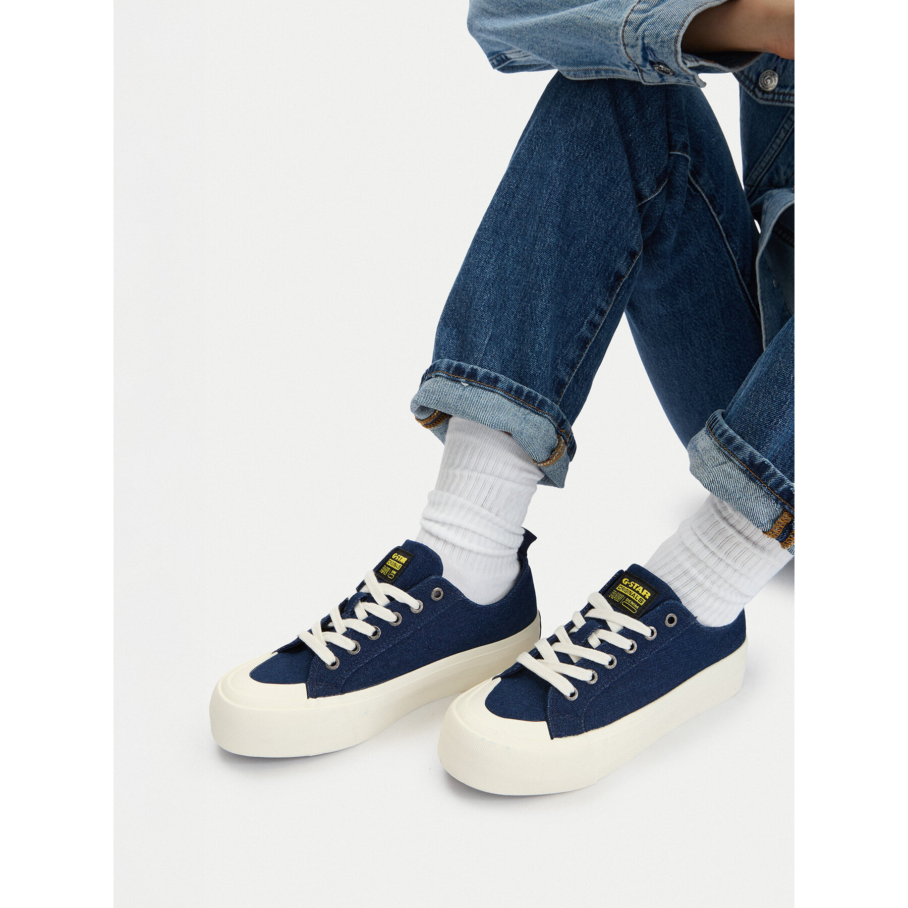 Teniși G-Star Raw CEO-GST01 Bleumarin