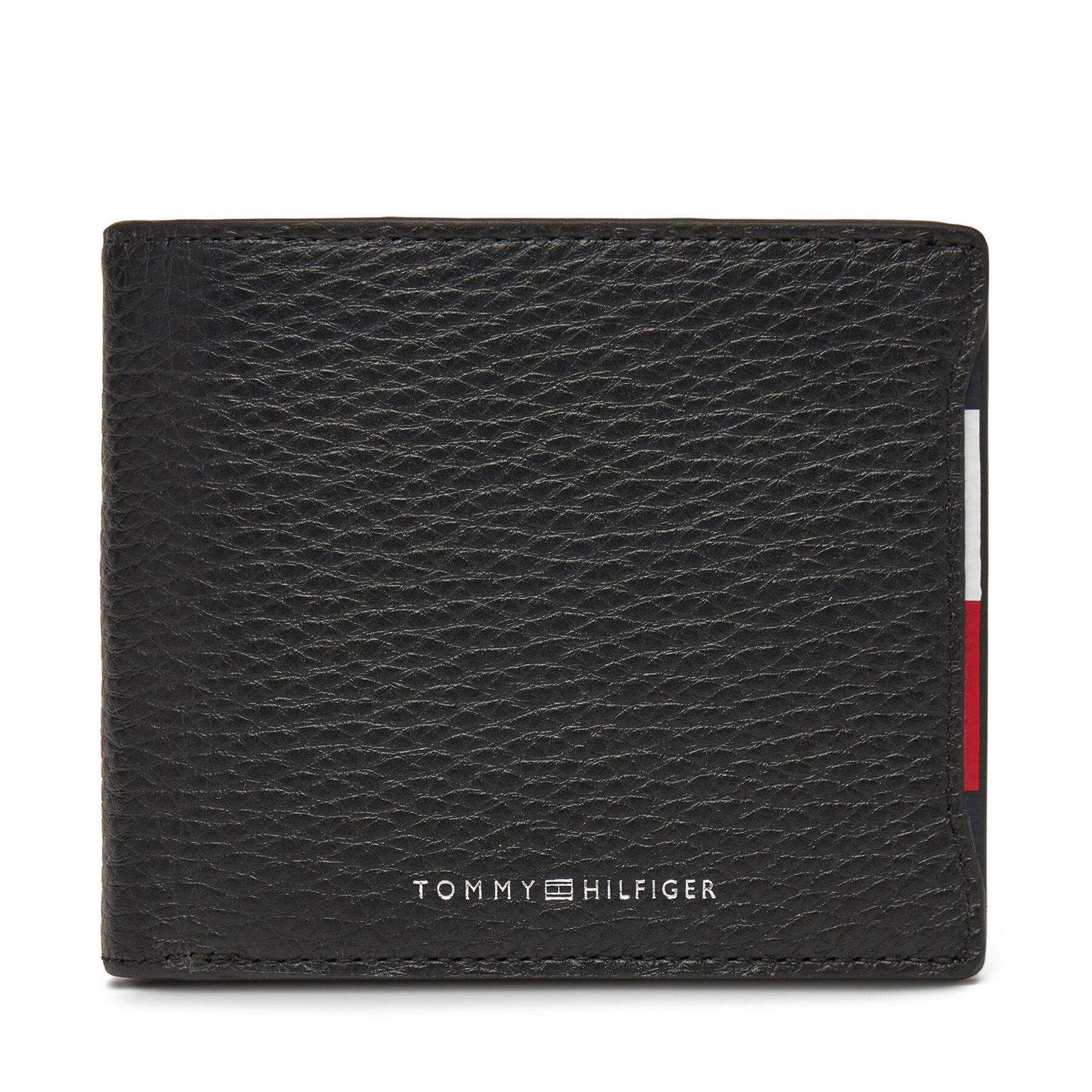 Portafoglio Tommy Hilfiger Central Cc Flap And Coin AM0AM13515 Nero