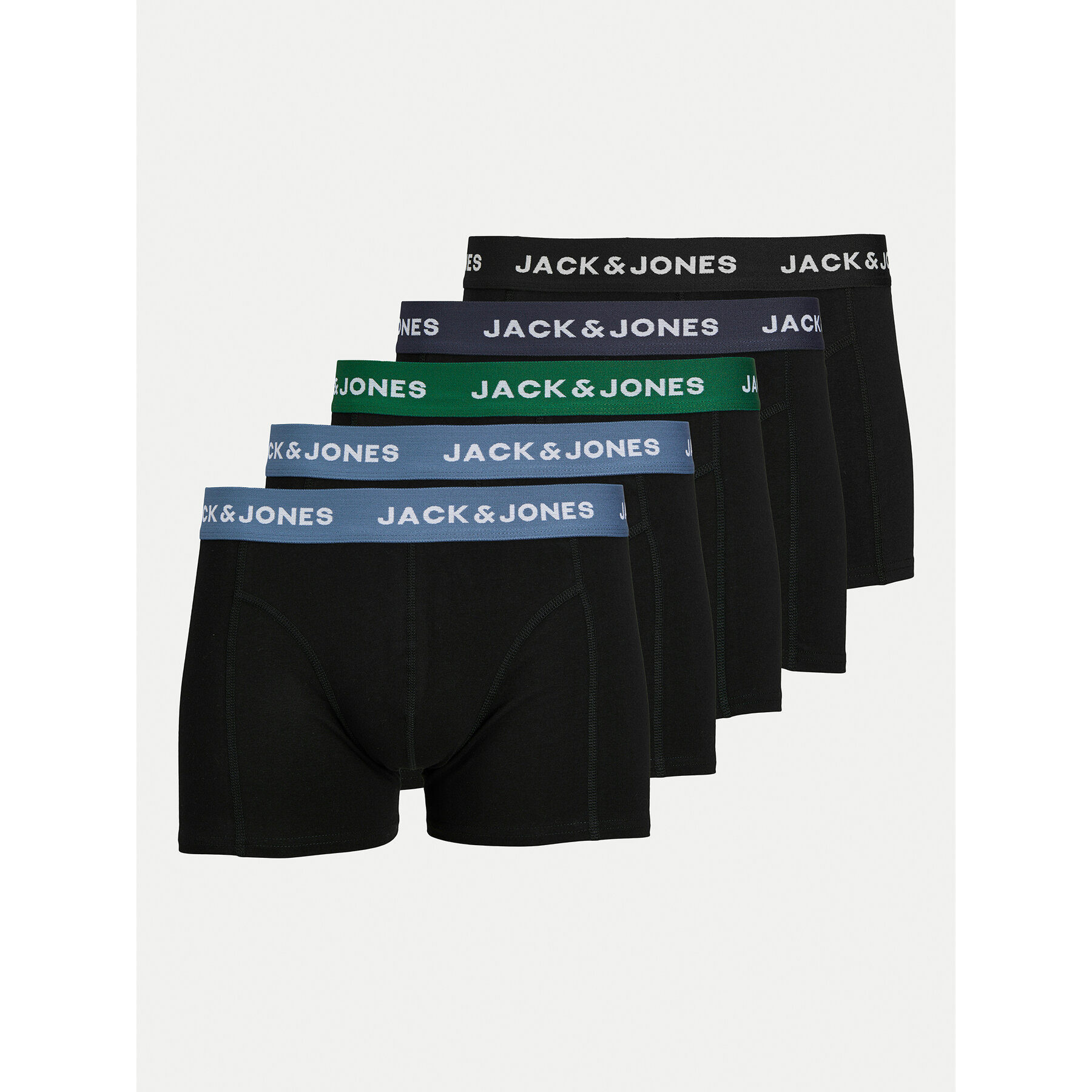 Jack & Jones Conjunto de calzoncillos boxer 12254366 Negro