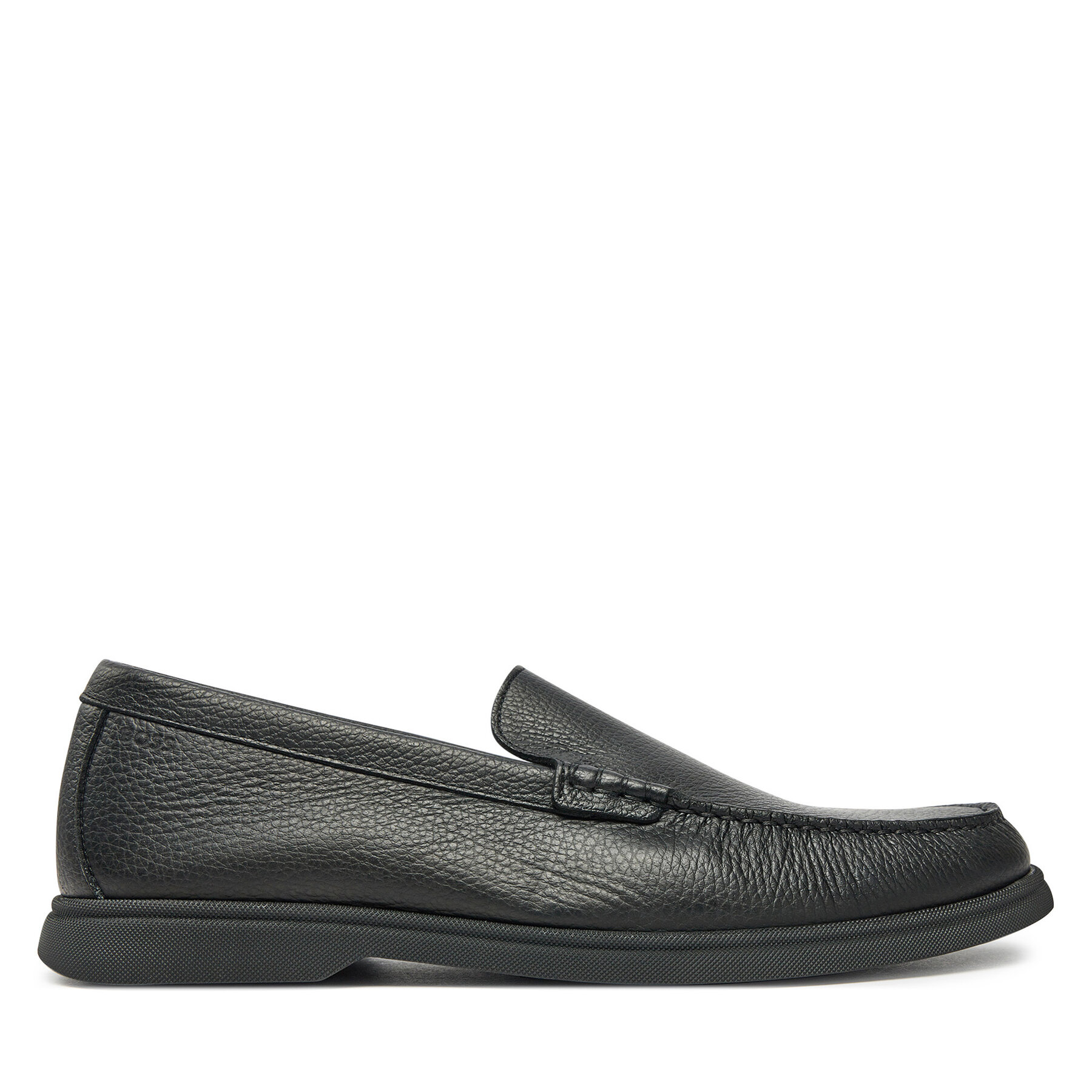 Uomo Mocassini BOSS, Taglia 43, Nero, Sienne 50536173, taglia : 43