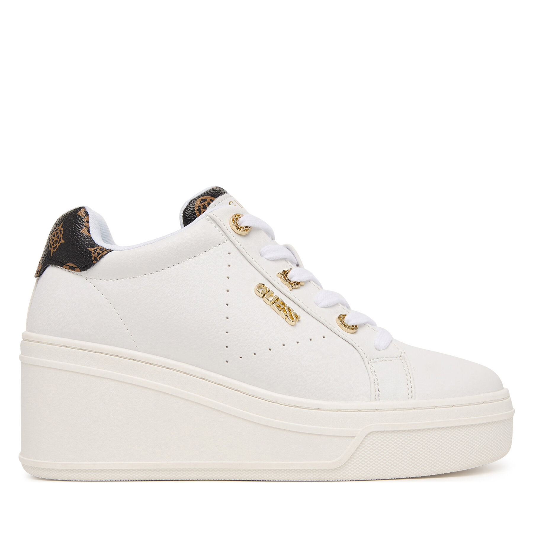 Sneakers Guess FLTRZY ELE12 Alb