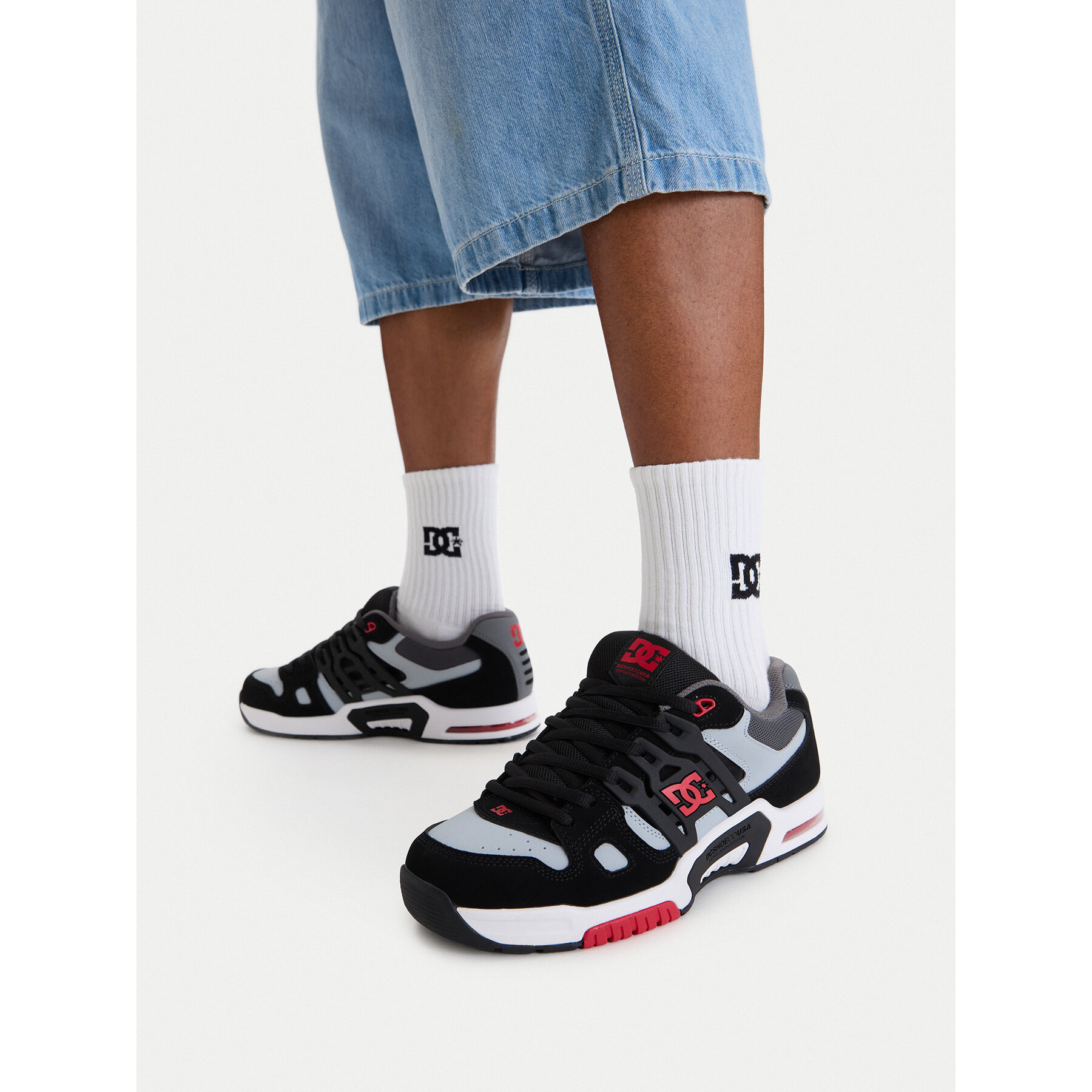 Sneakers DC Shoes EO-AT-2 DC02906002 Negru