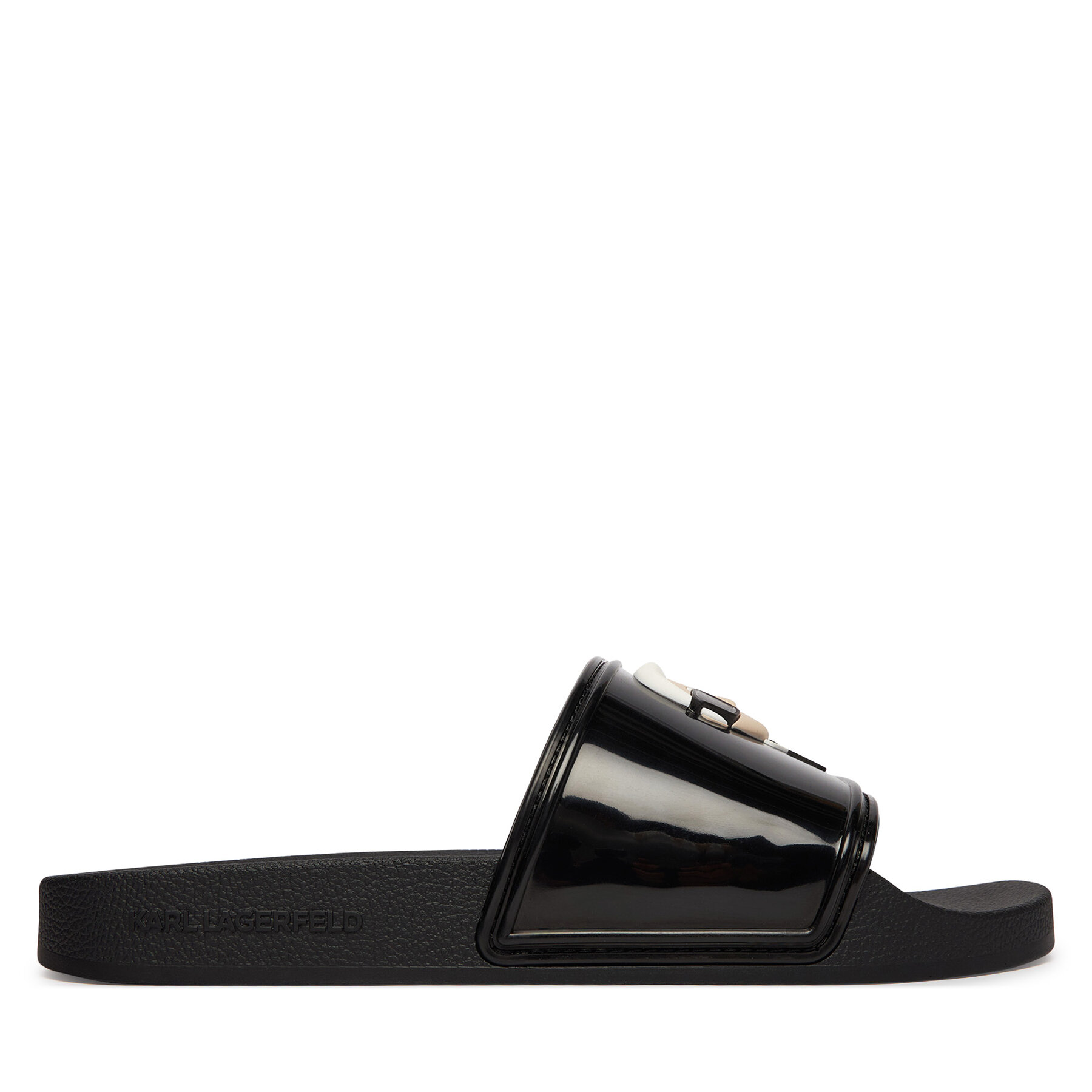 Natikače KARL LAGERFELD Kondo II KL80905C Crna