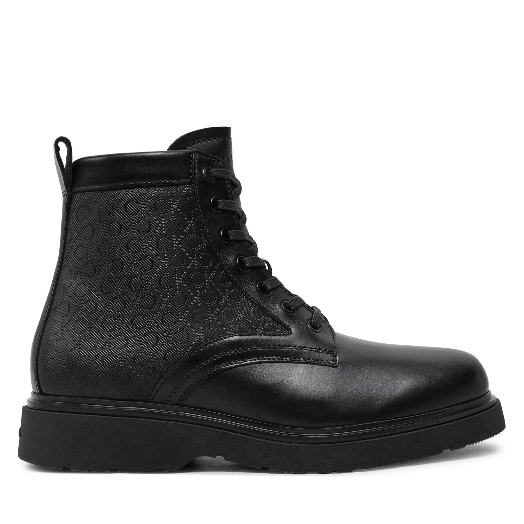 Kotníková obuv Calvin Klein HM0HM01580 Černá