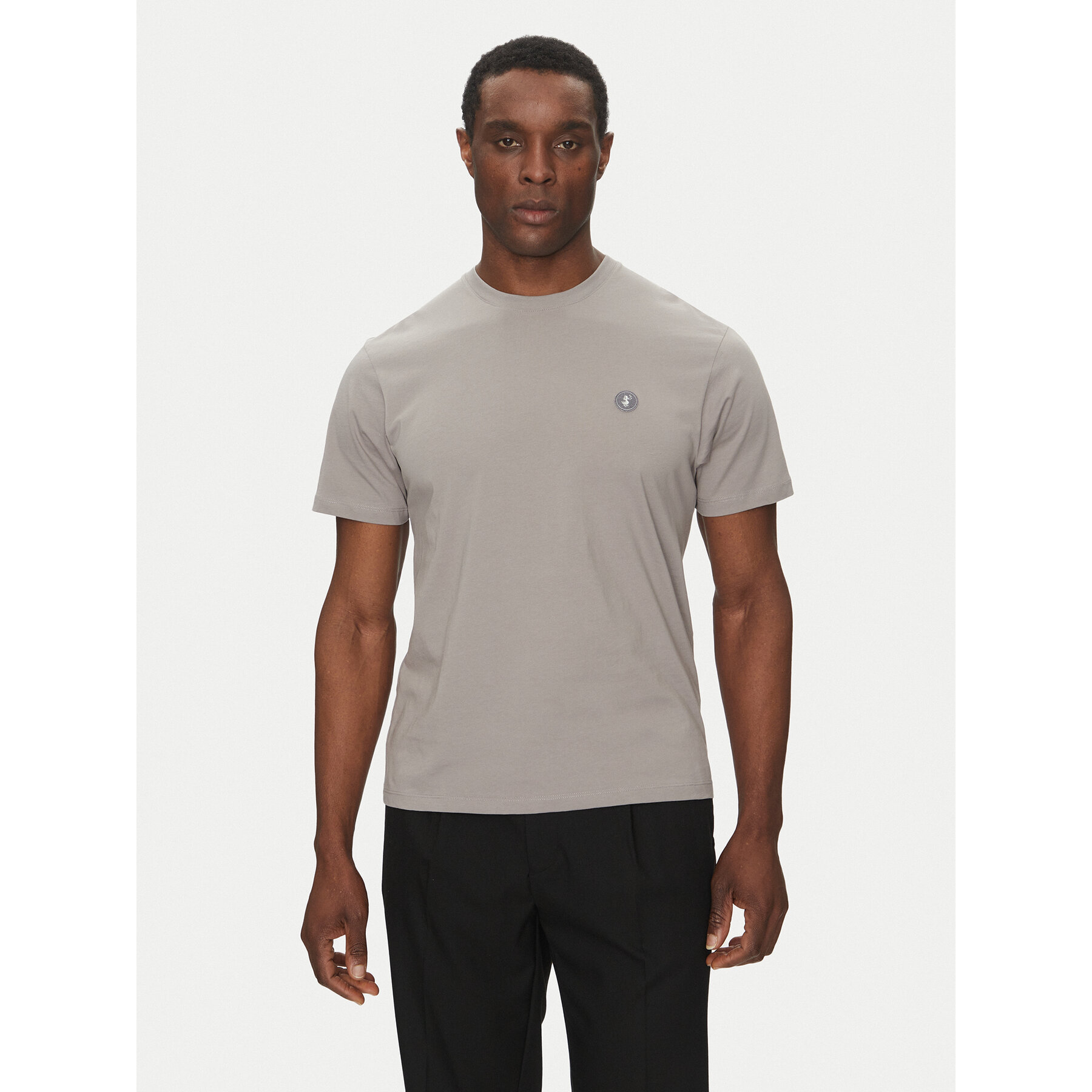 Save The Duck T-Shirt DT1194M BESY20 Γκρι Regular Fit