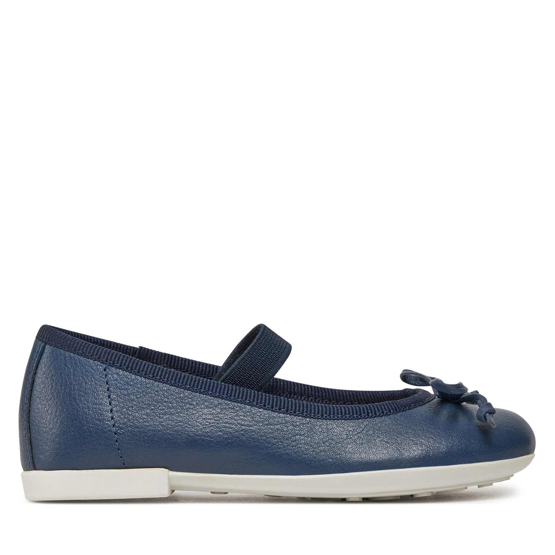 Baleríny Geox Jr Plie' J4555D 00085 C4002 M Tmavomodrá