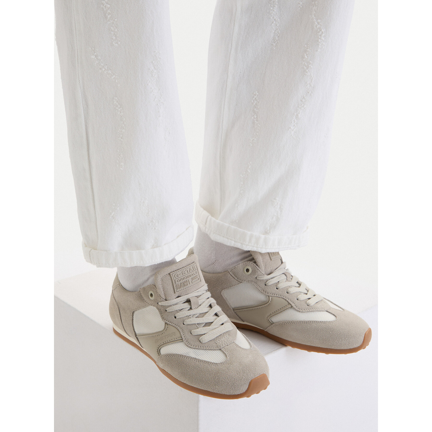 Sneakersy G-Star Raw CEO-YB25D33-5 Béžová
