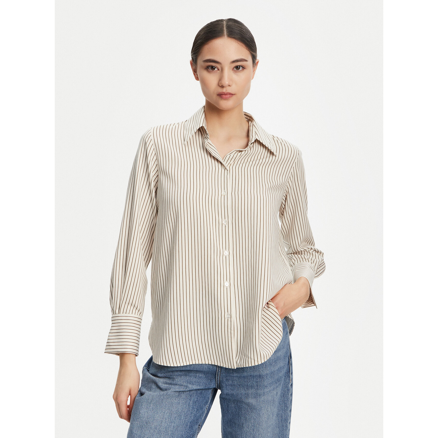 Marella Hemd Reperto 2523116081 Grün Regular Fit