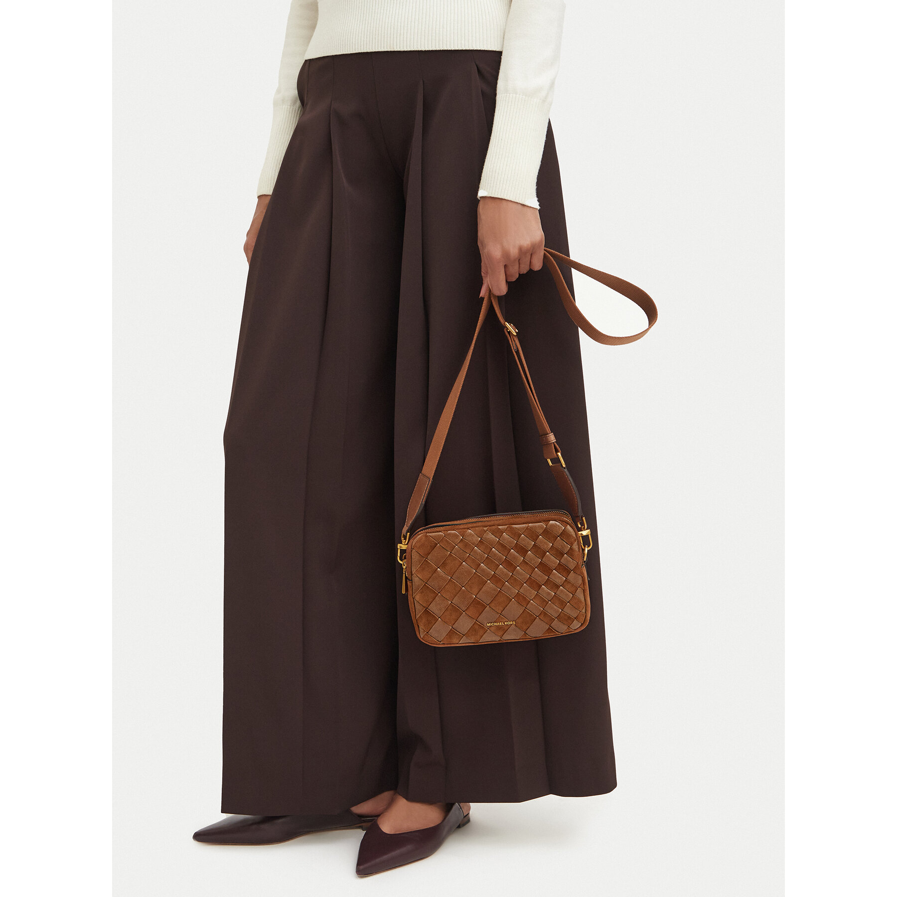 Soma MICHAEL Michael Kors 32F6AYTC6S Brūns