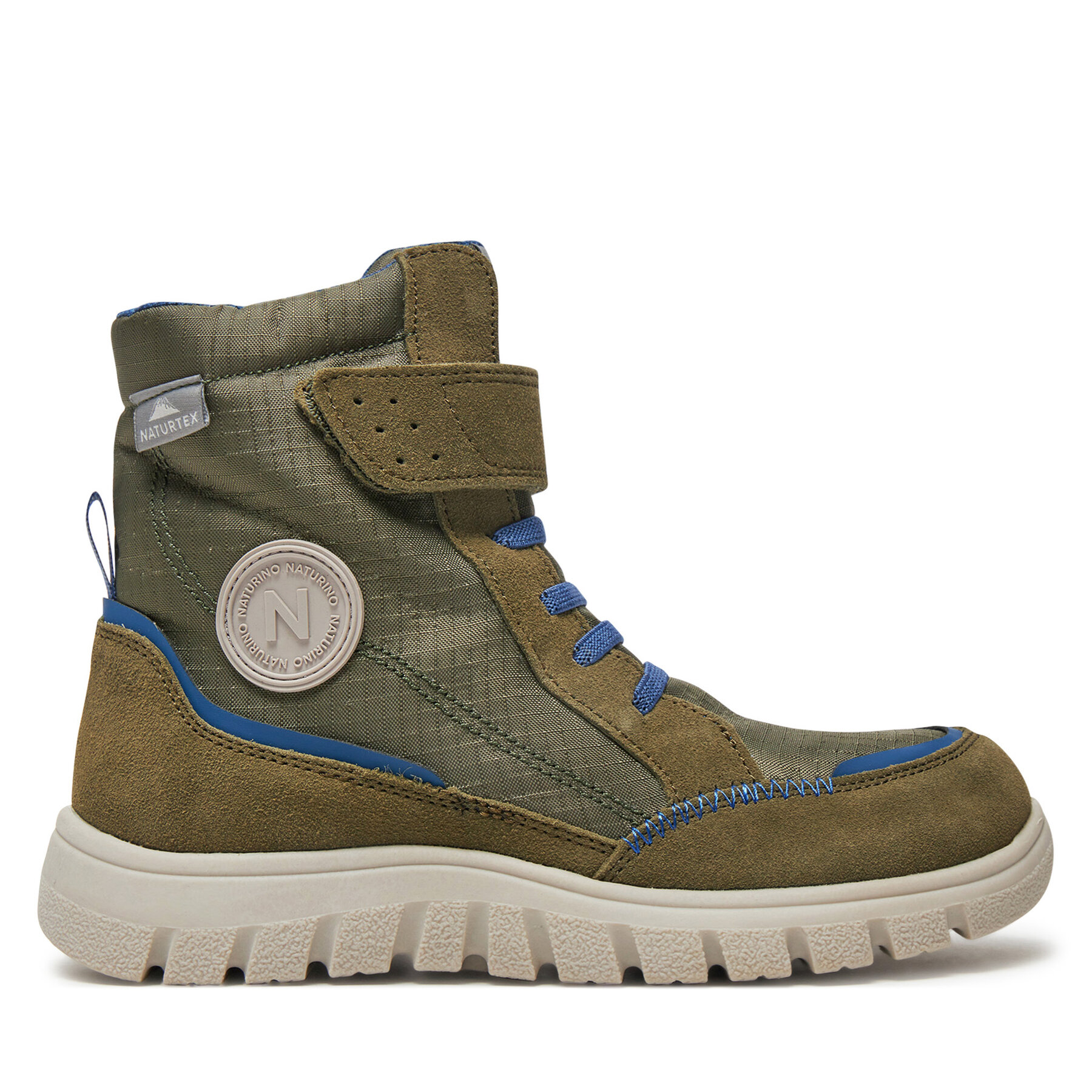 Dziecięce Śniegowce Naturino, Rozmiar 35 Khaki Drezz Wp 0013001582.01.0F03 D