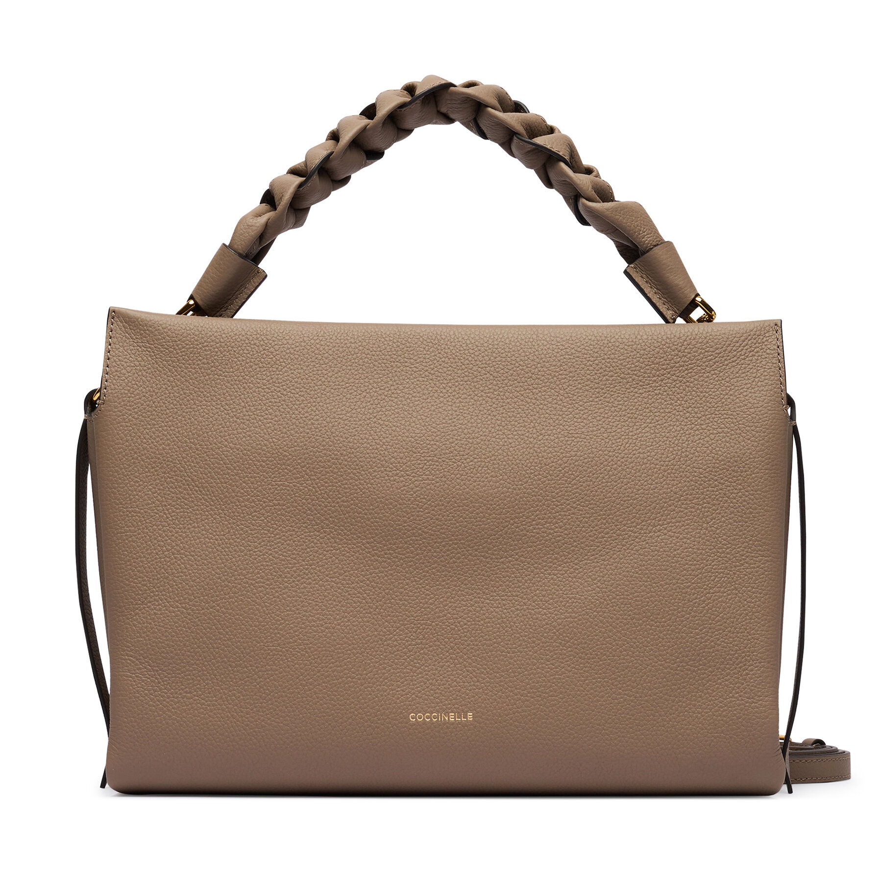Ročna torba Coccinelle M250 Boheme Grana Double E1 M50 19 02 01 Temno bež