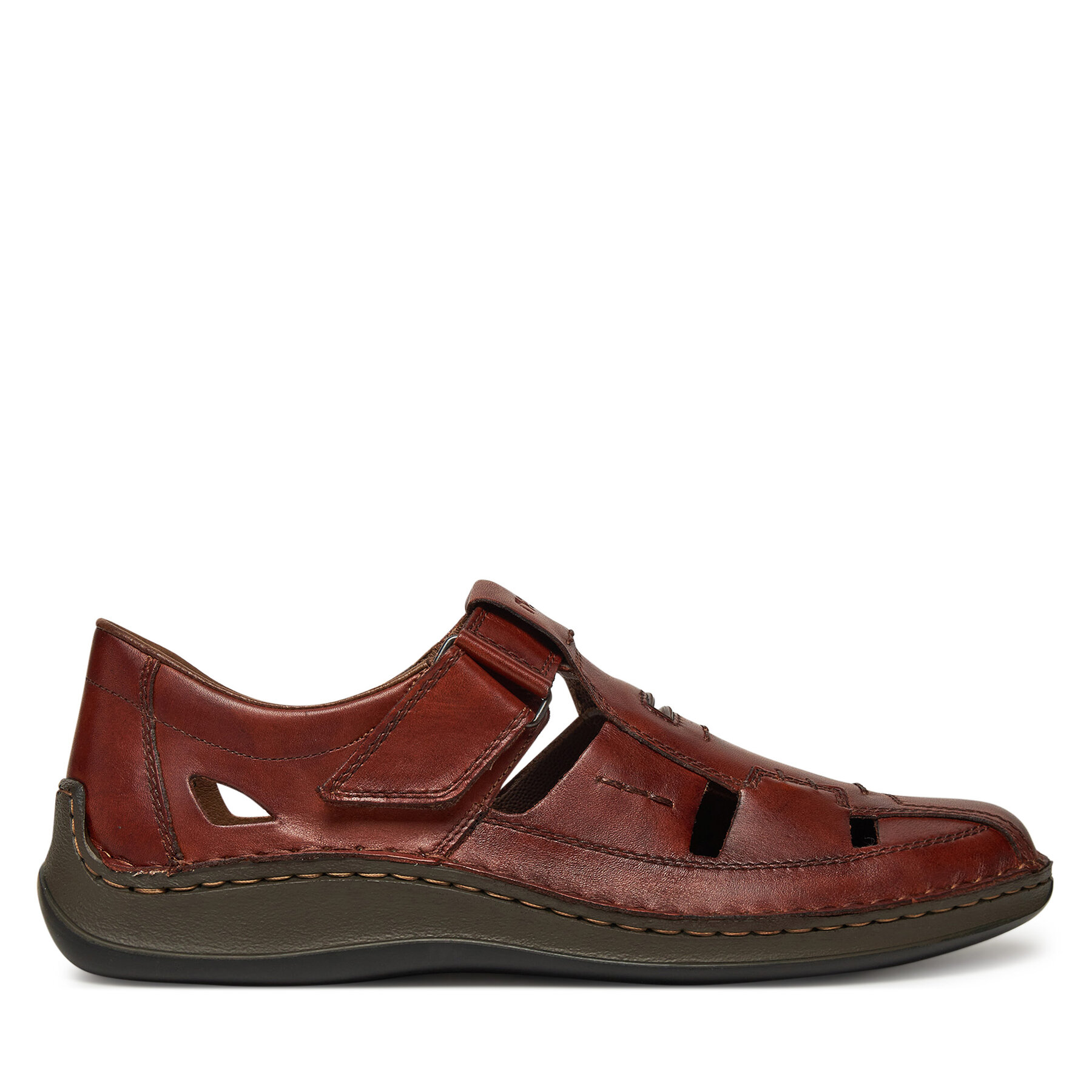 Uomo Sandali Rieker, Taglia 41, Marrone, 05284-24, taglia : 41