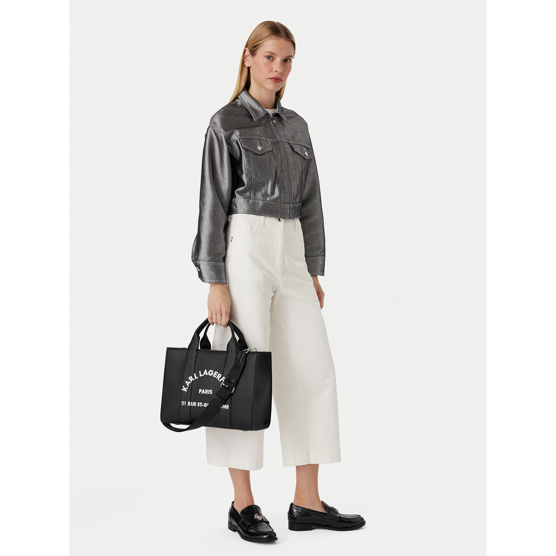 Geantă KARL LAGERFELD B1W30041 Negru