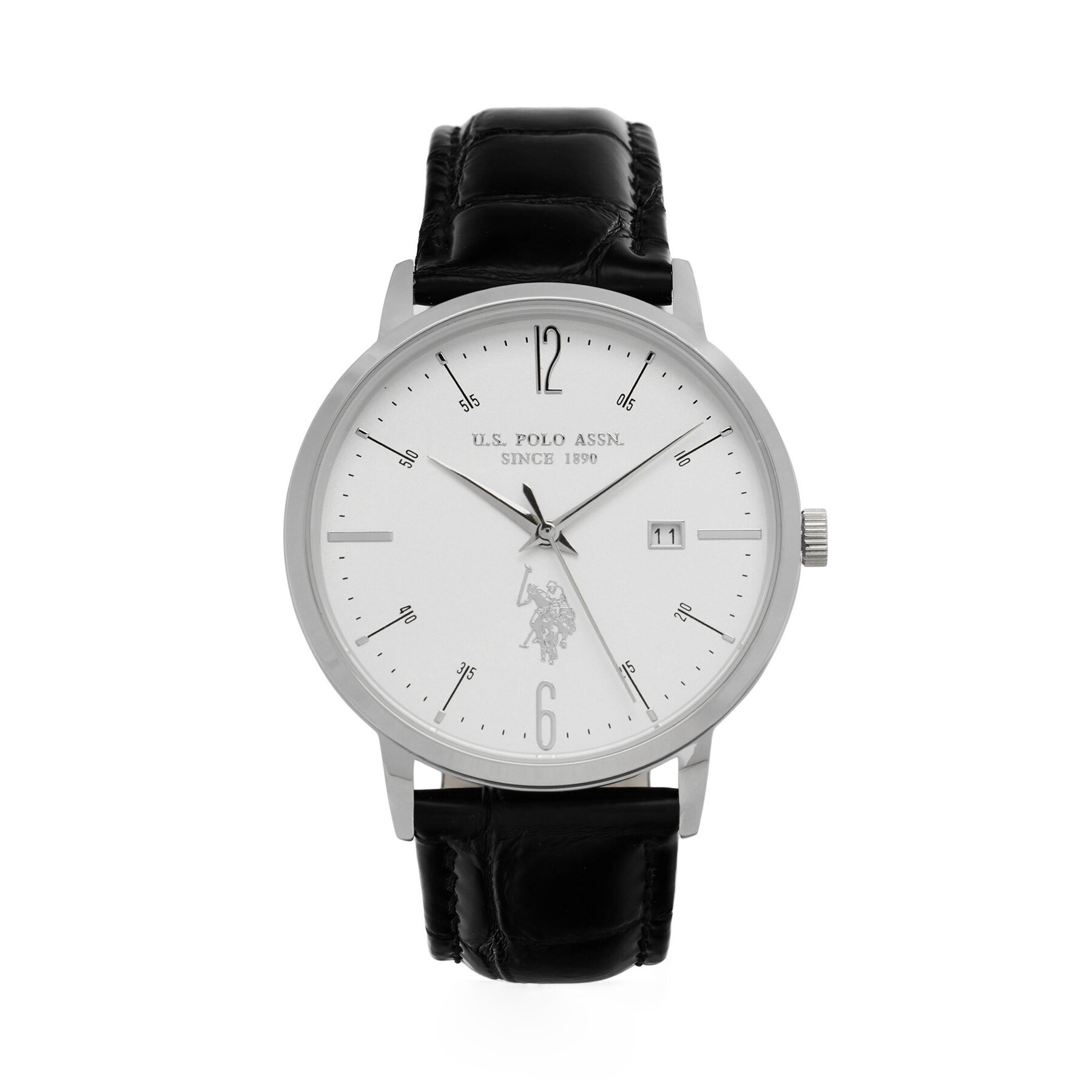Часовник U.S. Polo Assn. Dorian USP7273ST Черен