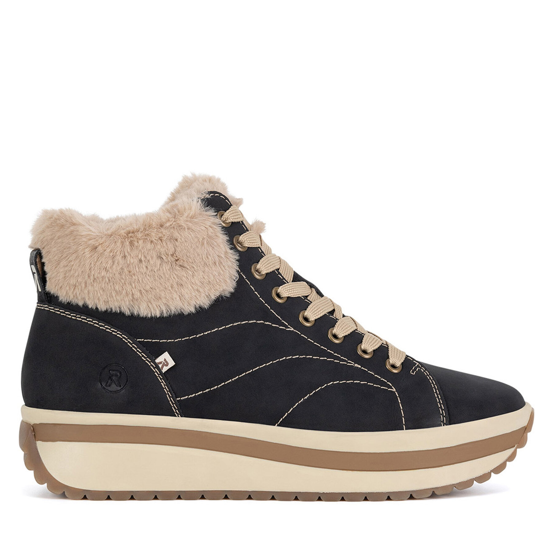 Rieker Revolution Lifestyle Μποτάκια Rieker Revolution Lifestyle W0961-01 Μαύρο