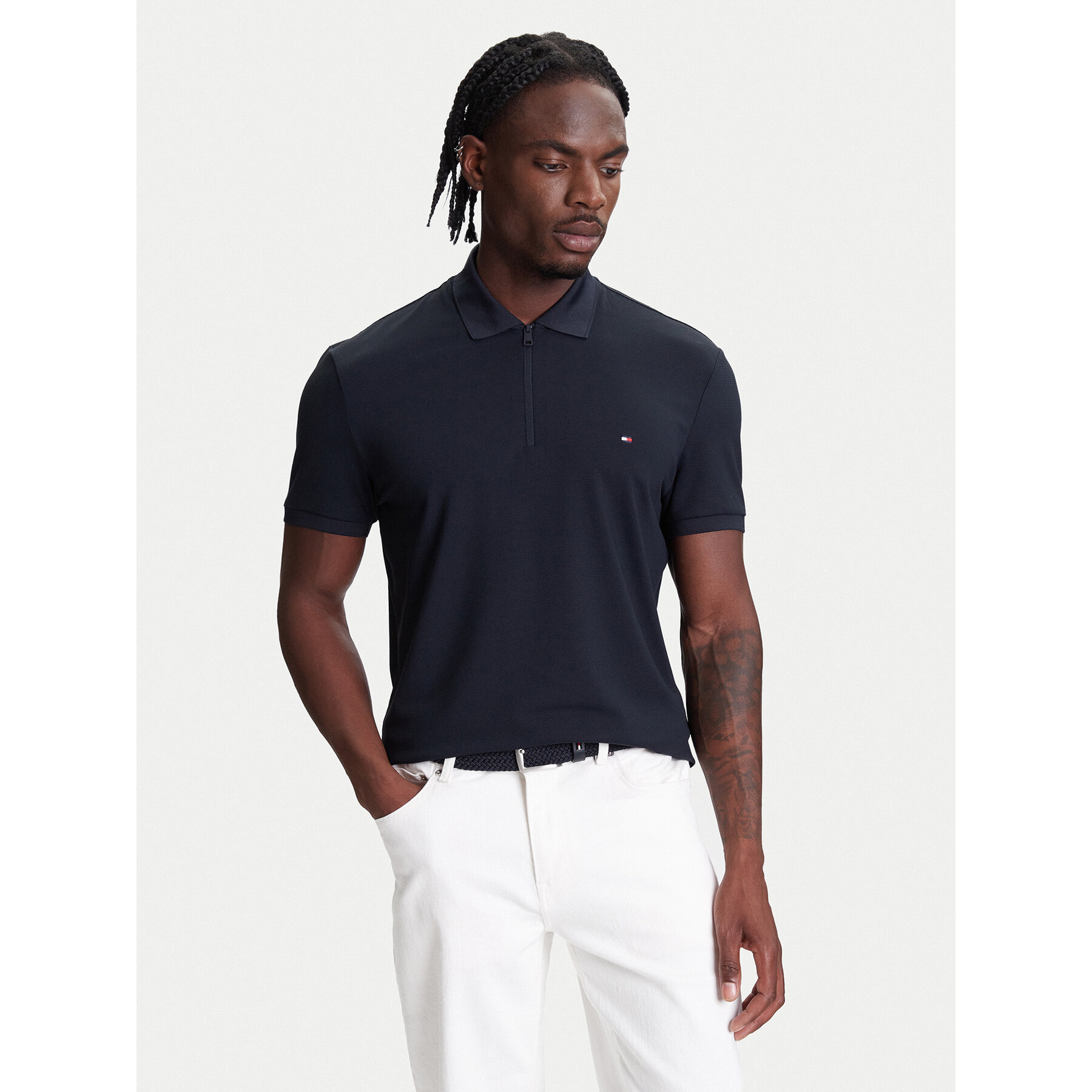 Tommy Hilfiger Polo Performance MW0MW39613 Σκούρο μπλε Regular Fit
