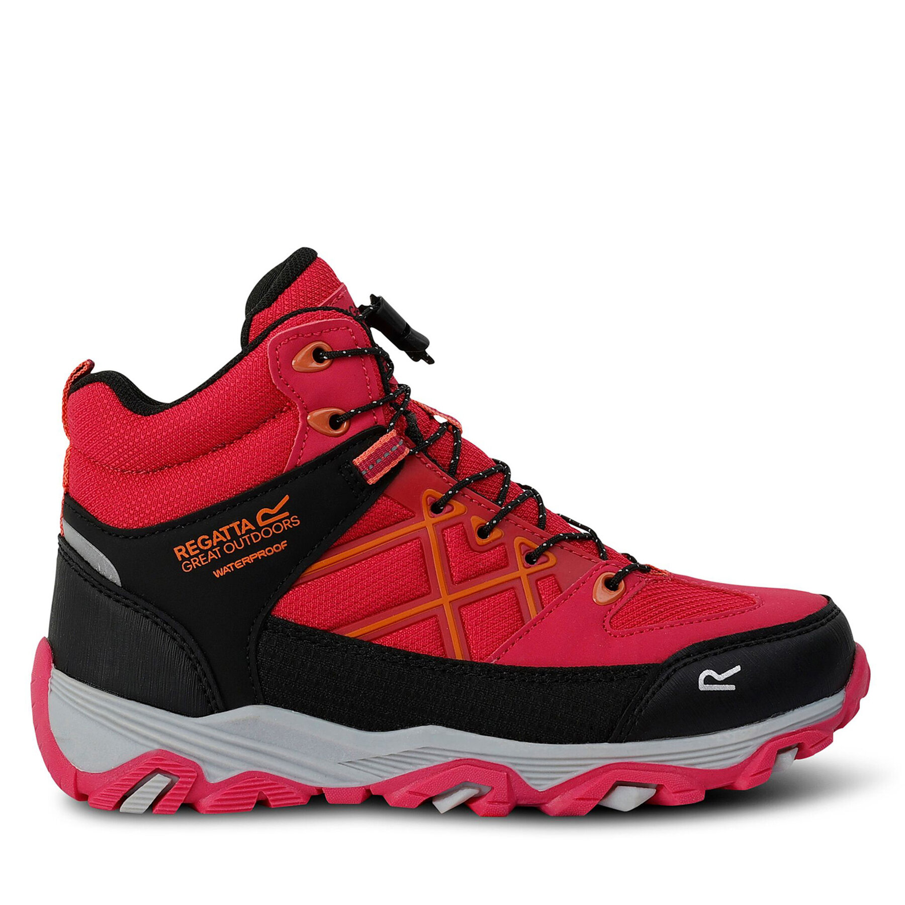 Chaussures de trekking Regatta Samaris III Jnr RKF834 Rouge