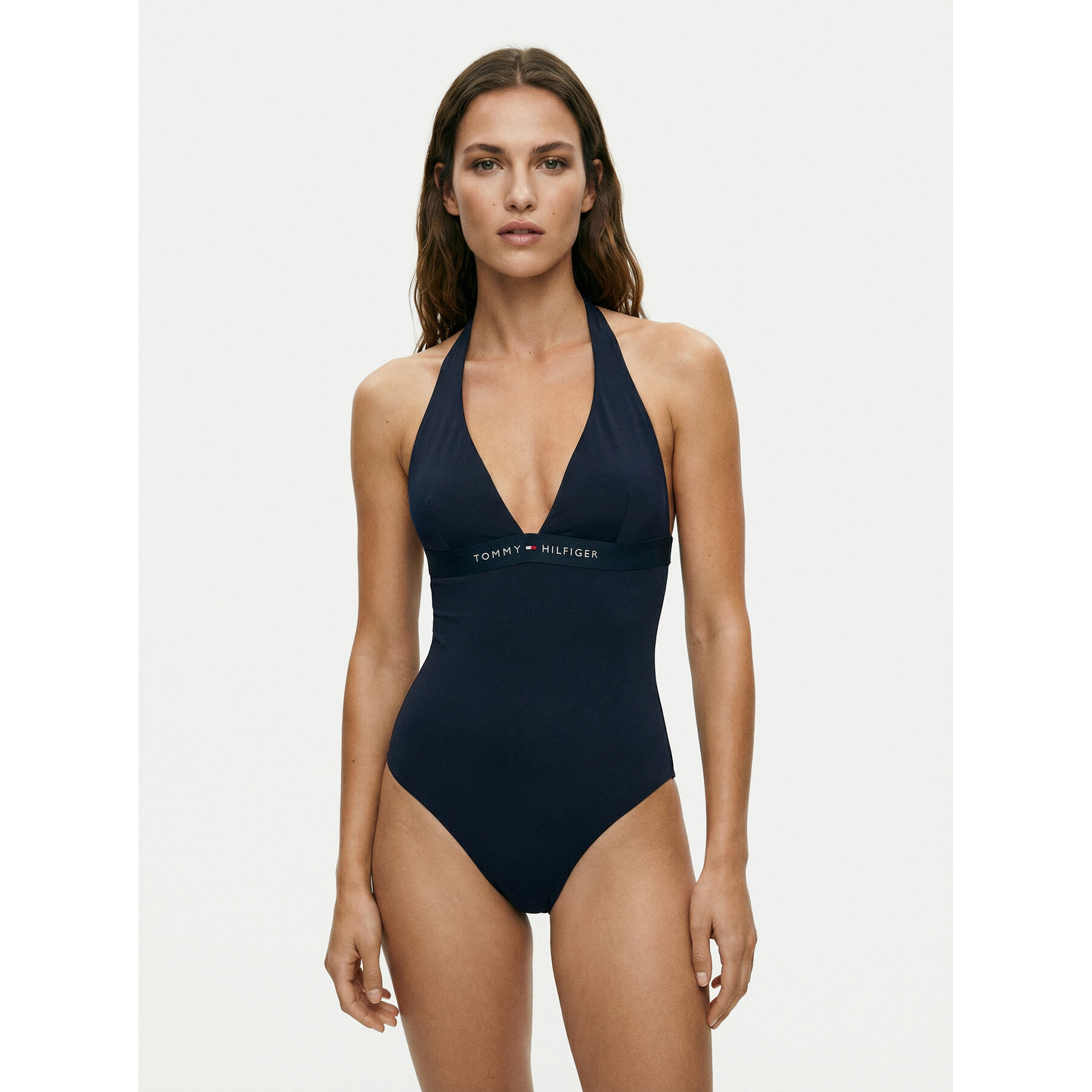 Tommy Hilfiger Badeanzug UW0UW06366 Dunkelblau