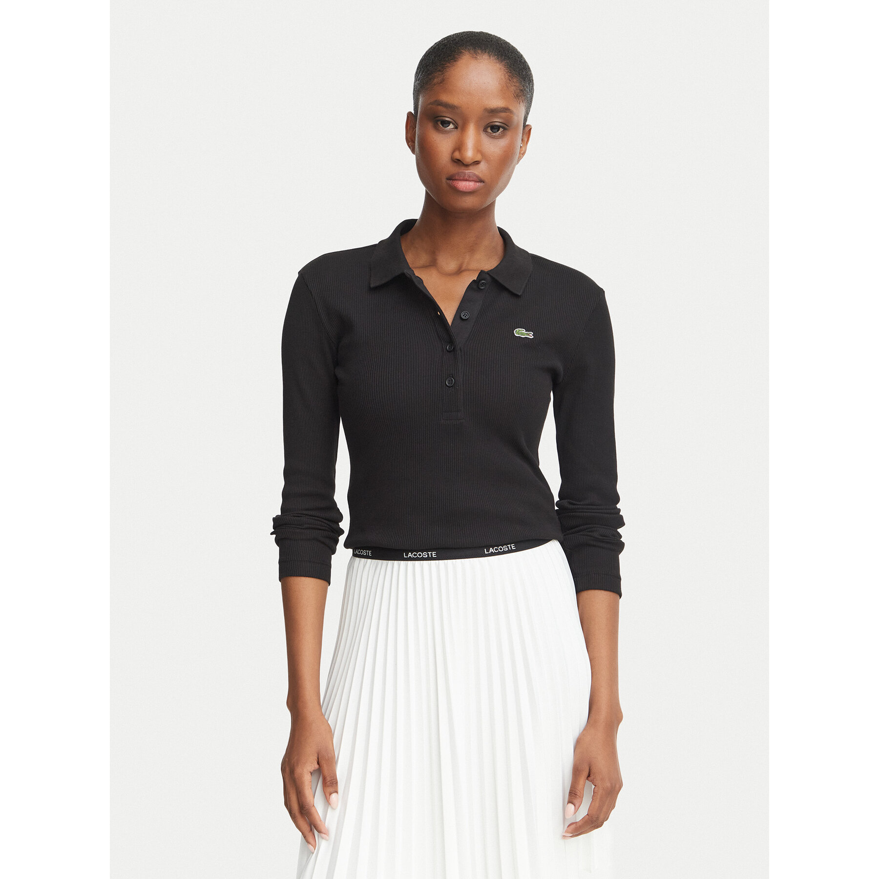 Lacoste Poloshirt DF5281 Schwarz Slim Fit