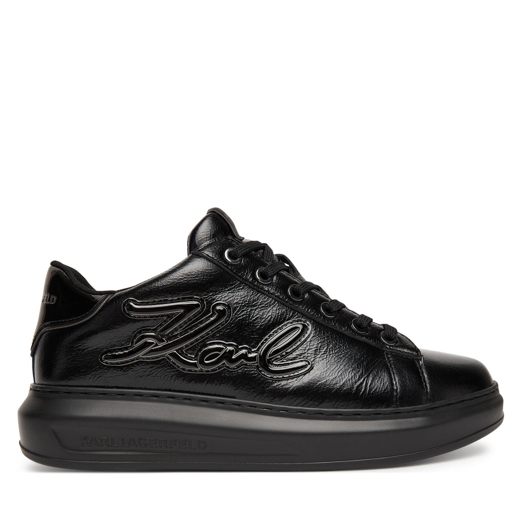 Sneakersy KARL LAGERFELD Kapri KL62511S Čierna