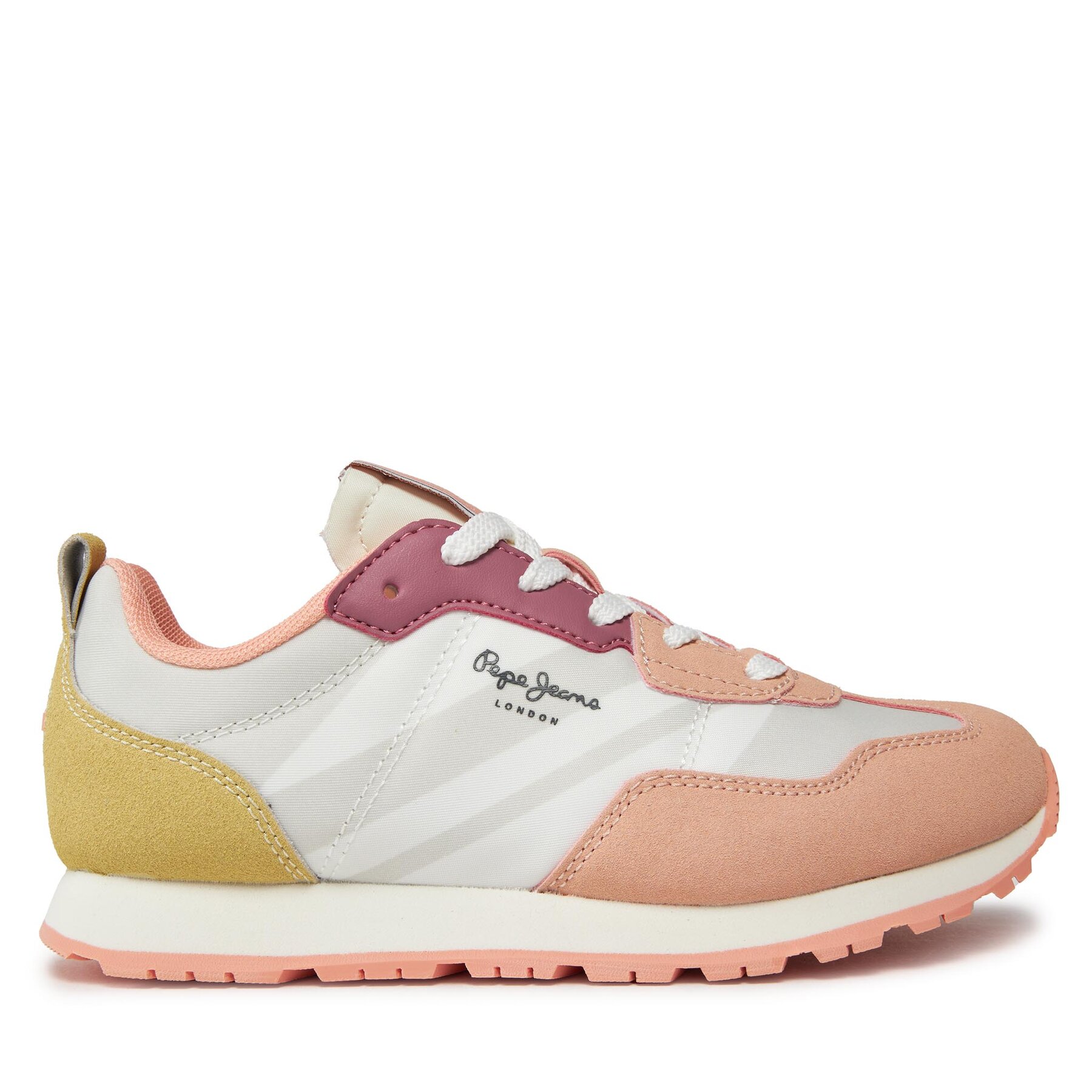Kinder Sneakers Pepe Jeans, Schuhgröße 34, Orange, Foster Print G PGS30578