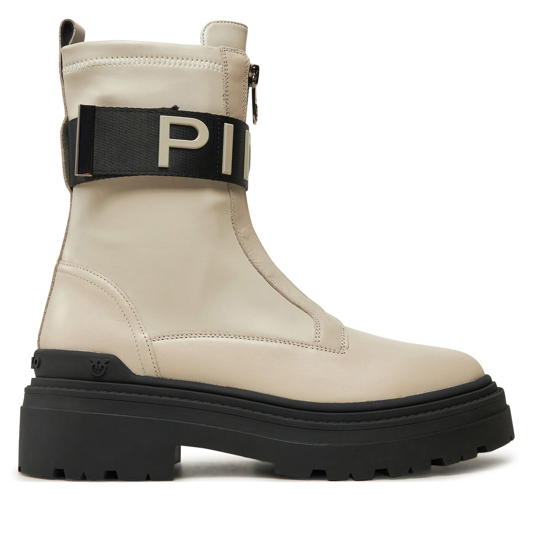 Členková obuv PINKO Mia 13 SD0219 P061 Écru
