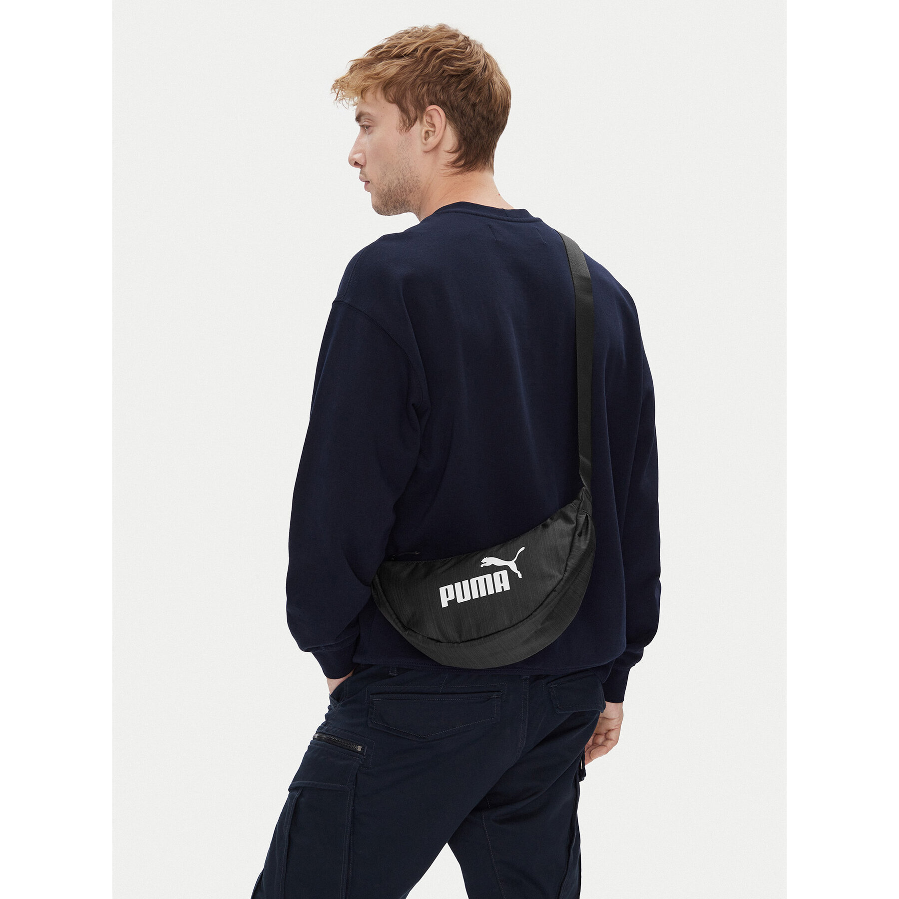 Чанта за кръст﻿ Puma Base Half Moon 913470 Черен