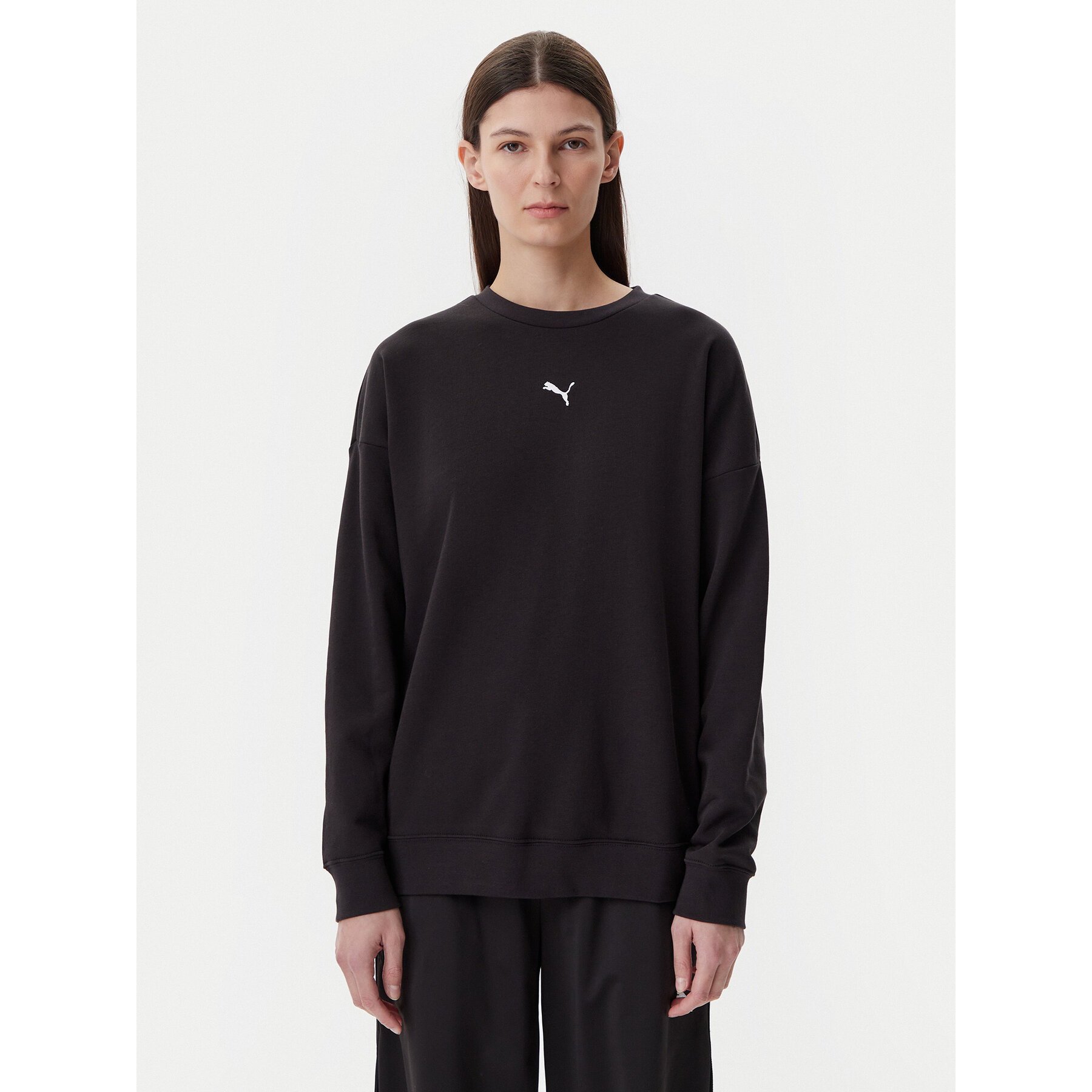 Puma Sweatshirt Ess 685401 Schwarz Oversize