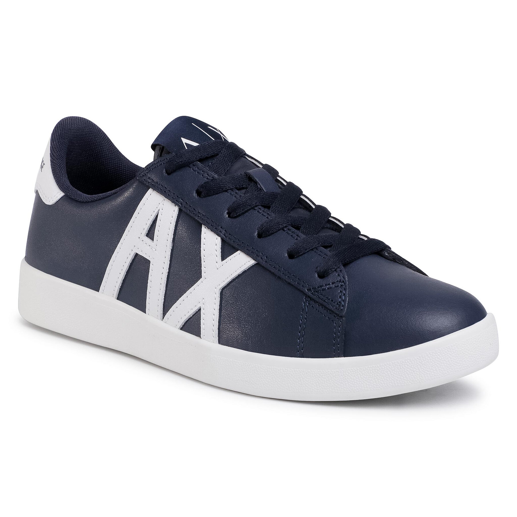 Sneakers Armani Exchange XUX016 XCC71 A138 Navy/Opt White A138 imagine super redus 2022