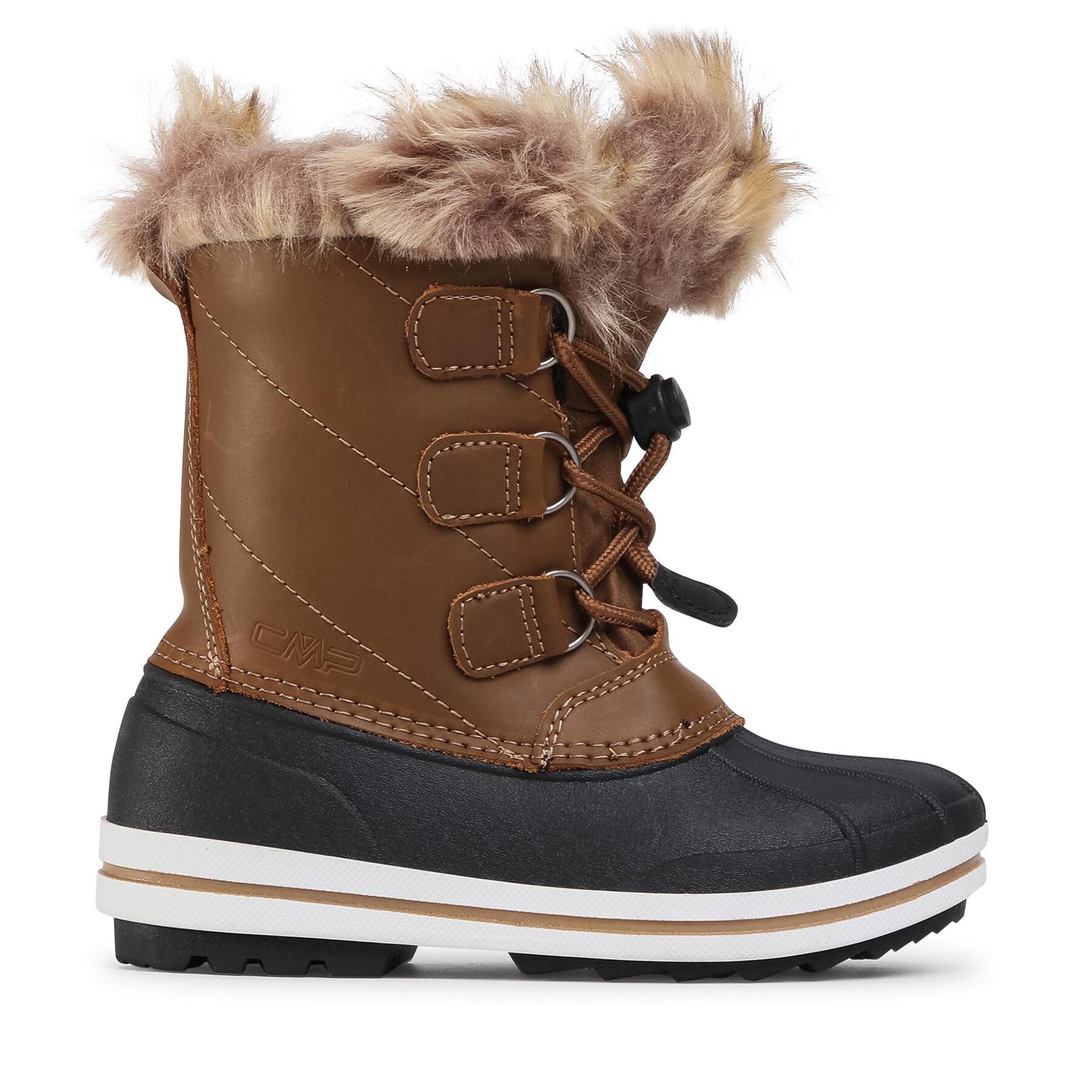 Bottes de neige CMP Kids Anthilian Snow Boot Wp 30Q4594 Marron
