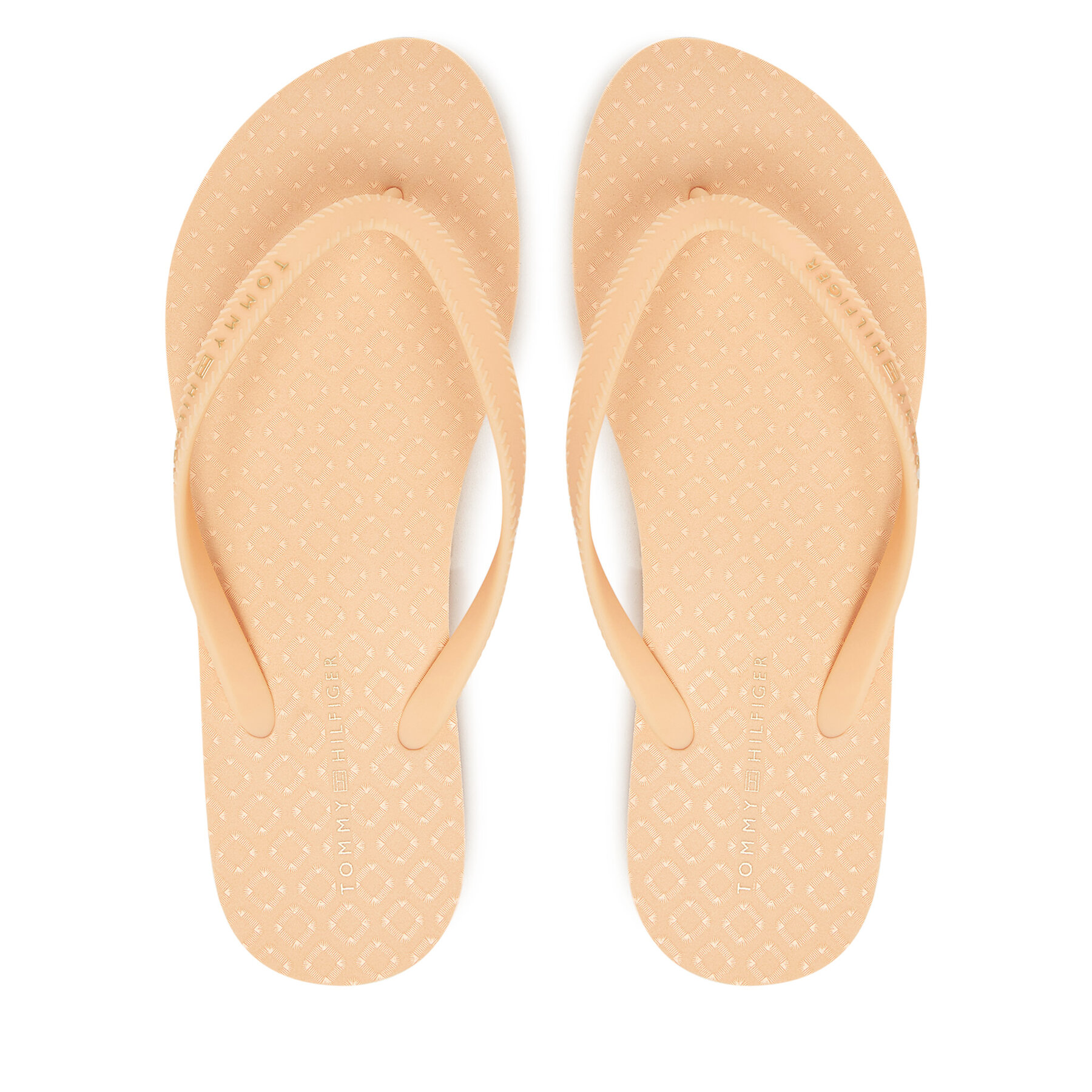 Flip flop Tommy Hilfiger Hilfiger Strap Beach Sandal FW0FW08736 Portocaliu