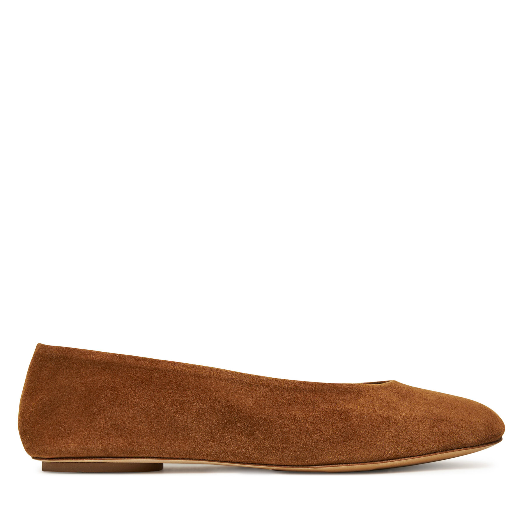 Балеринки Weekend Max Mara Todisuede 2525526074600 Кафяв
