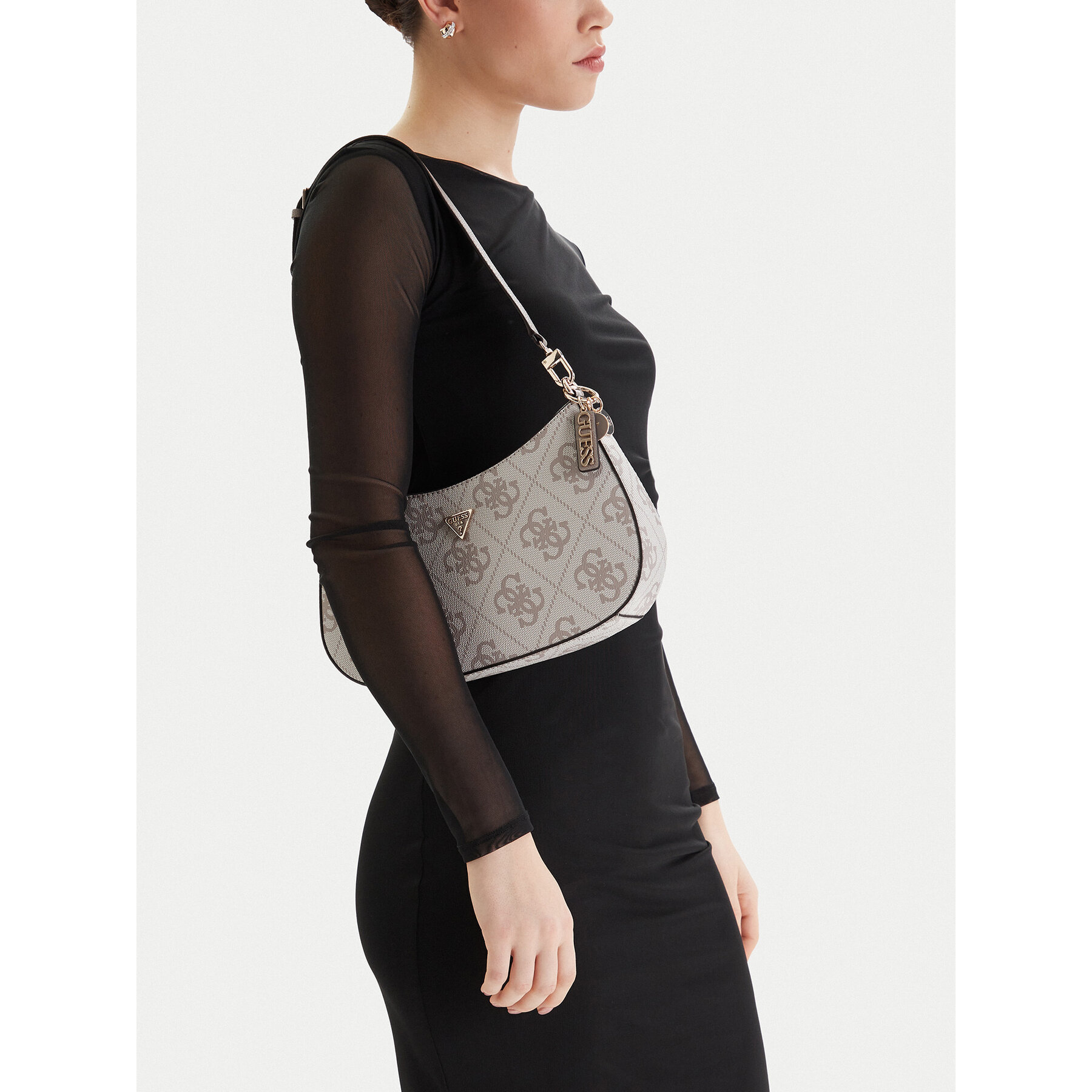 Дамска чанта Guess Noelle II HWSO96 72180 Бежов