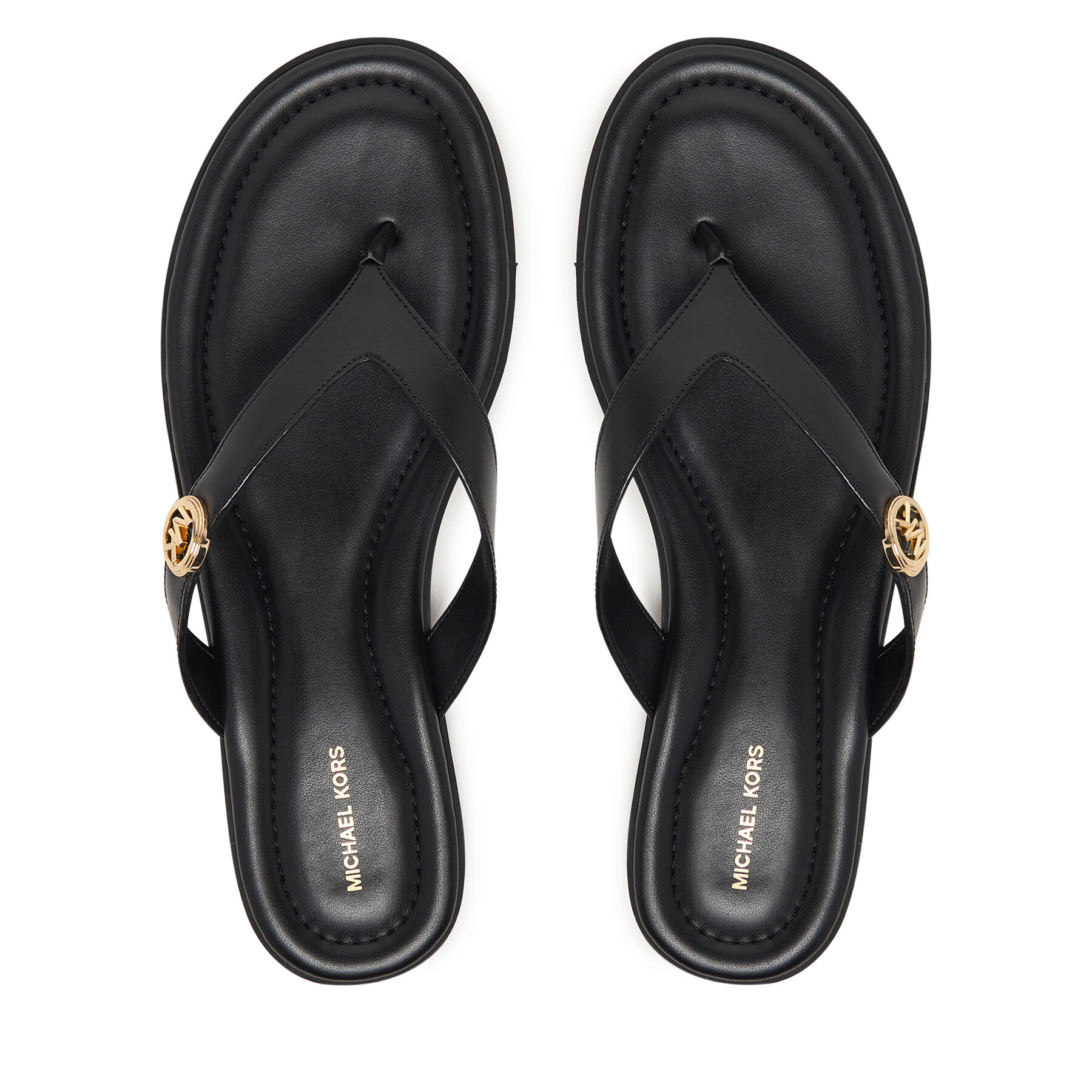 Japonke MICHAEL Michael Kors Ering Thong 40S6ERFS1L Črna