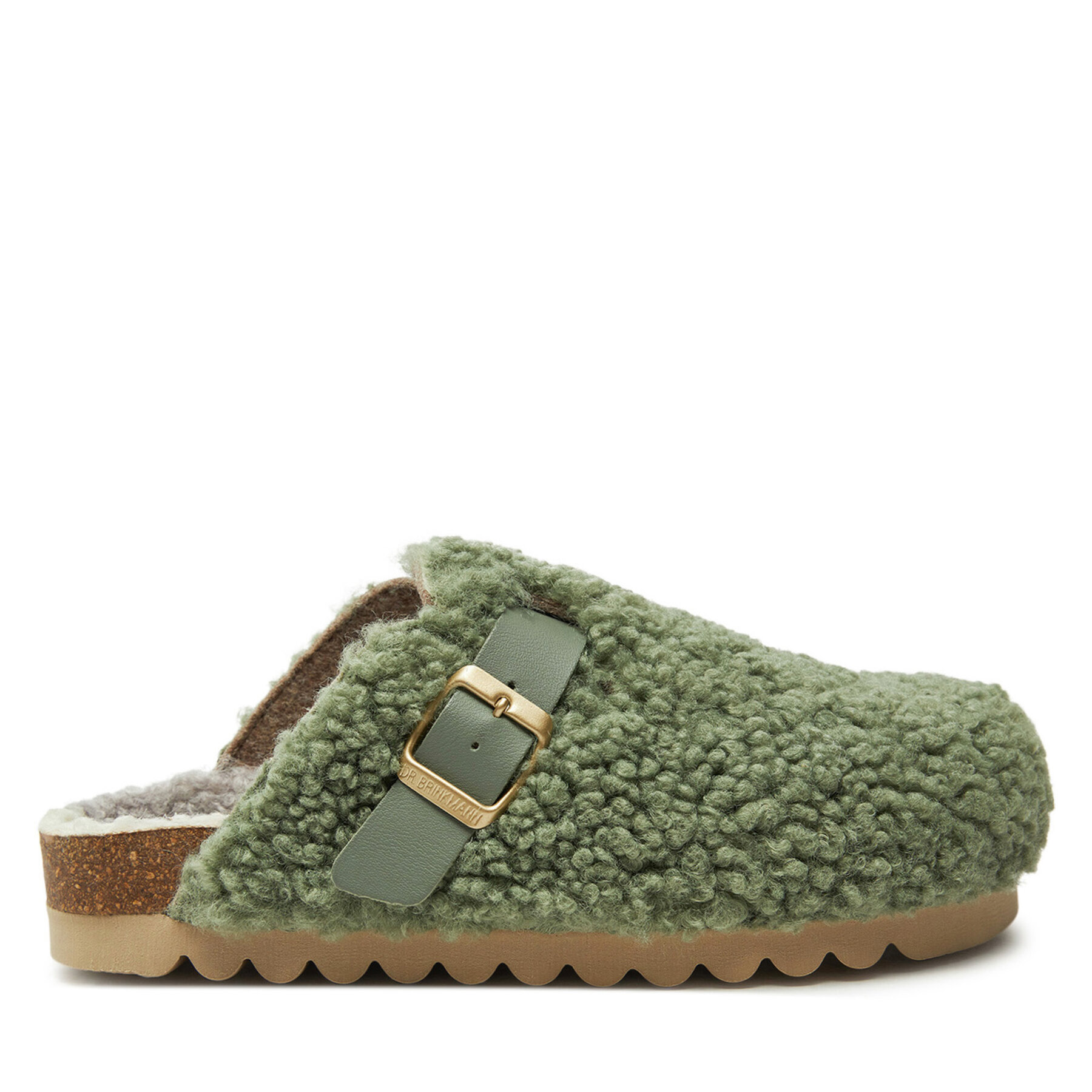 Donna Pantofole Dr. Brinkmann, Taglia 38, Verde, 320197, taglia : 38