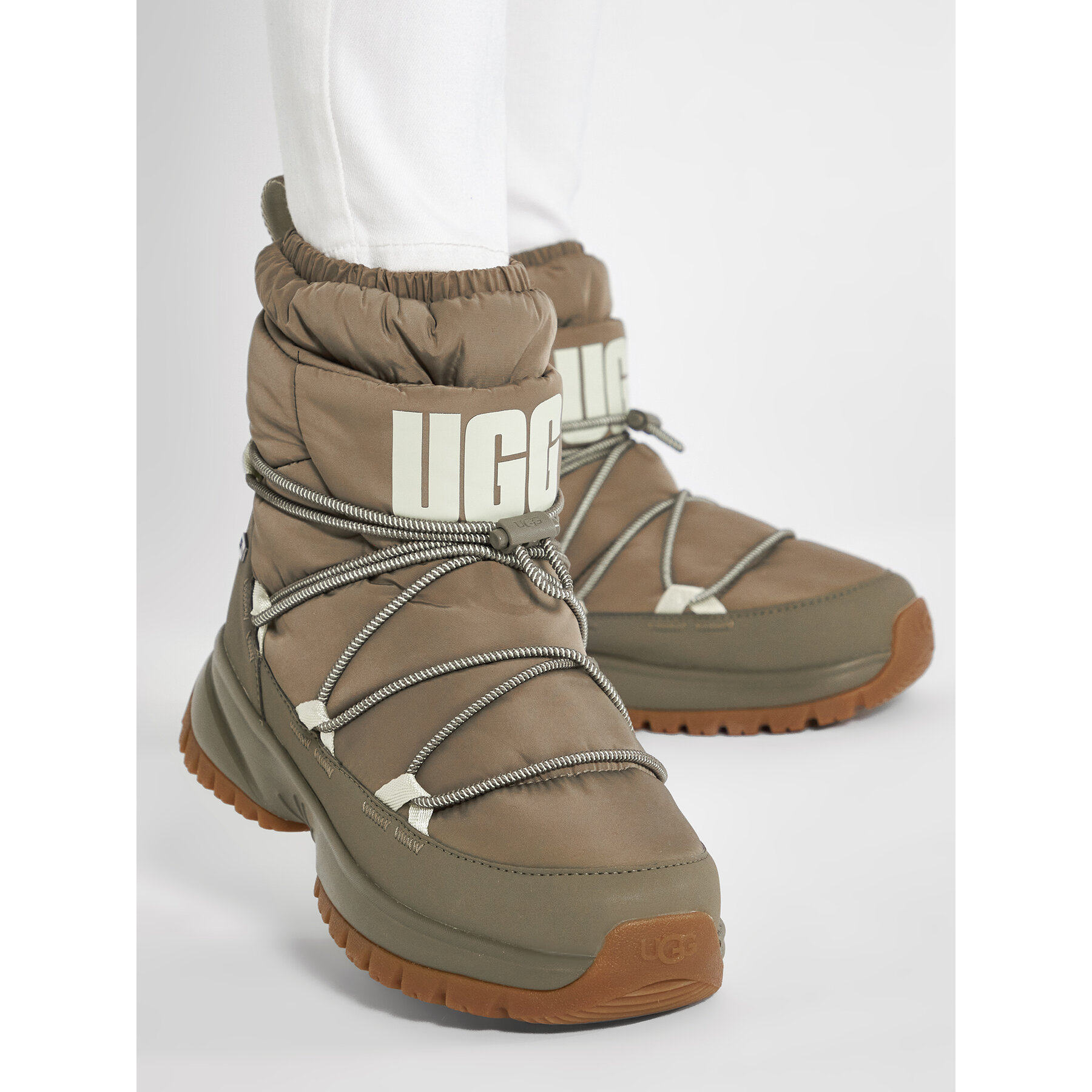 Snehule Ugg W Yose Puffer Mid 1131978 Zelená
