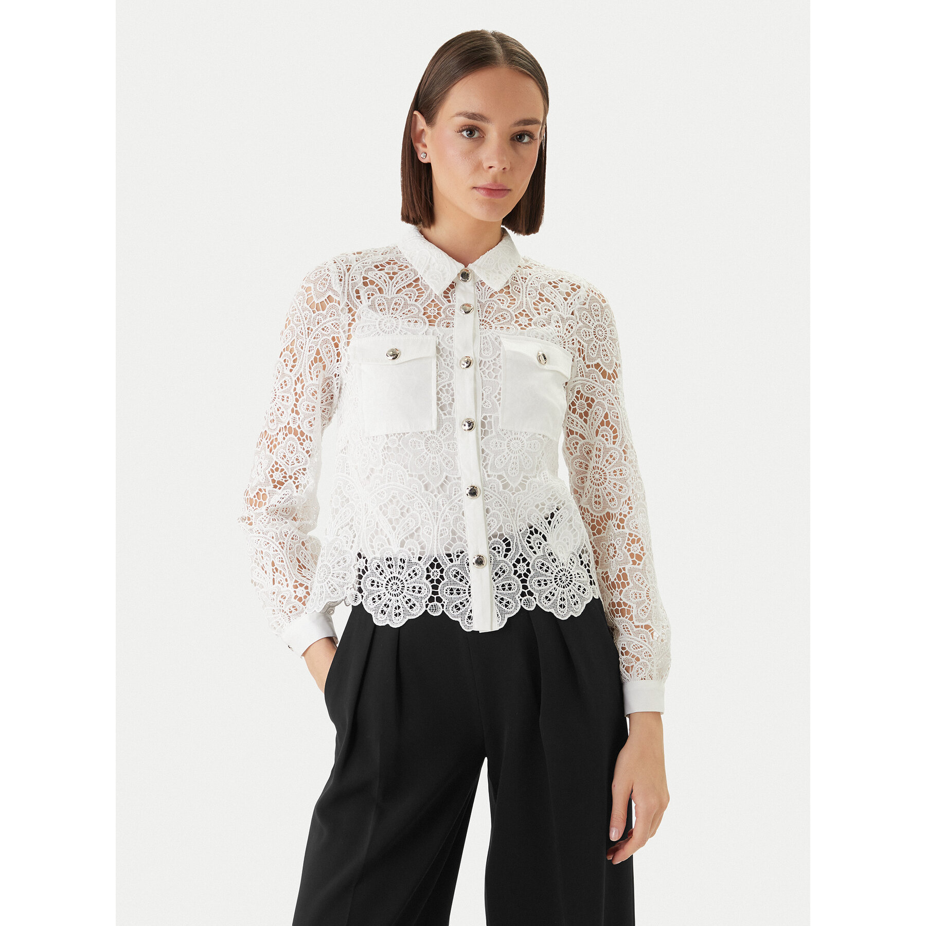 Morgan Hemd 251-CIVI Weiß Regular Fit