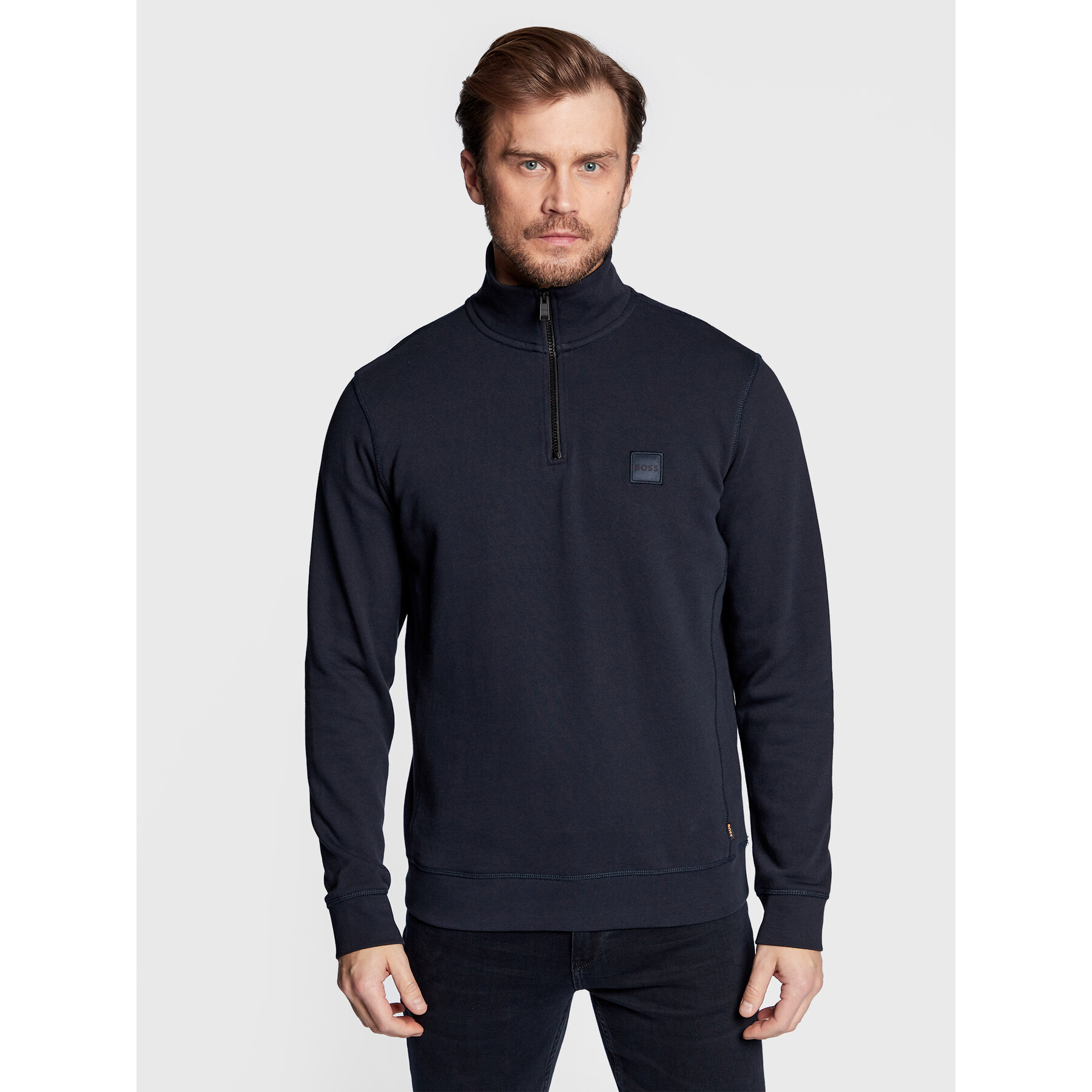 Boss Sweatshirt Zetrust 50468926 Dunkelblau Regular Fit