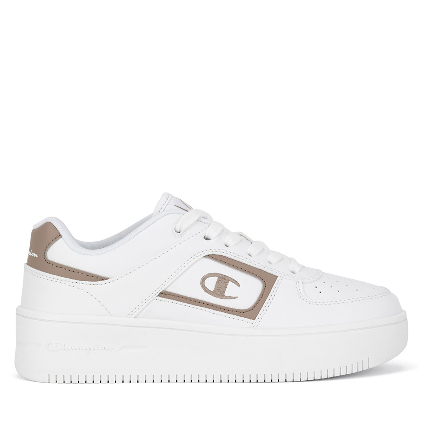 Sneakersy Champion FOUL PLAY PLAT ELEMENT BS S11744-WW016 Biela