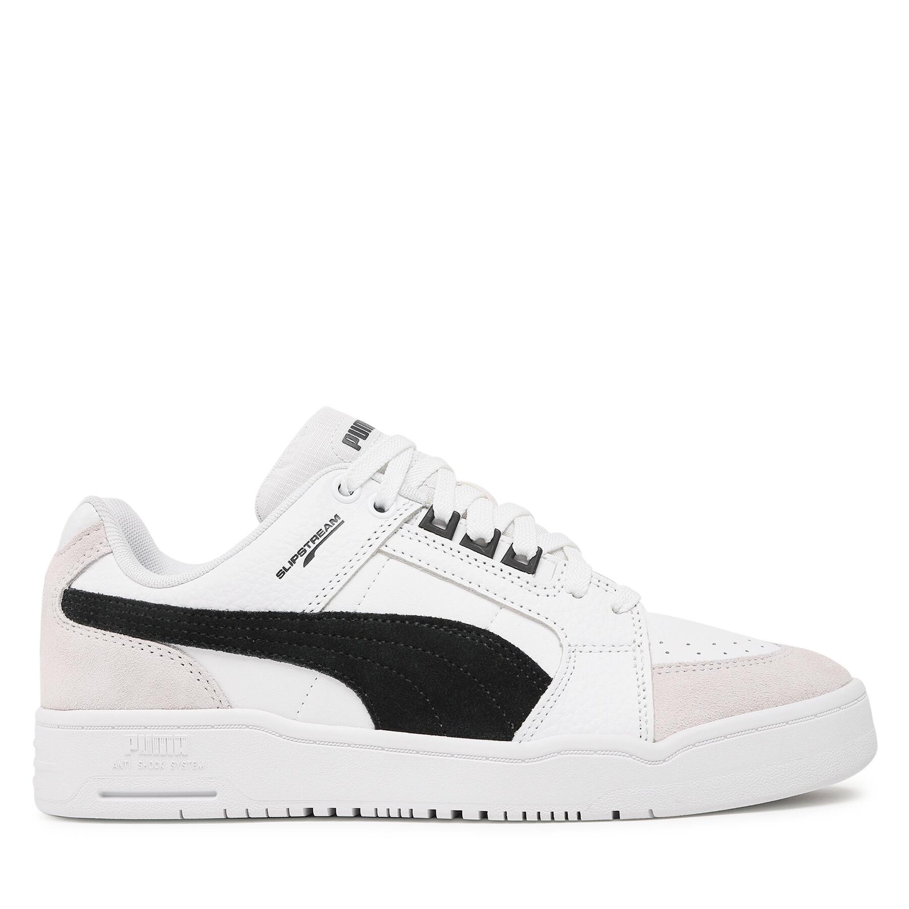 Zapatillas Puma Slipstream Lo Suede Fs 385694 02 Blanco