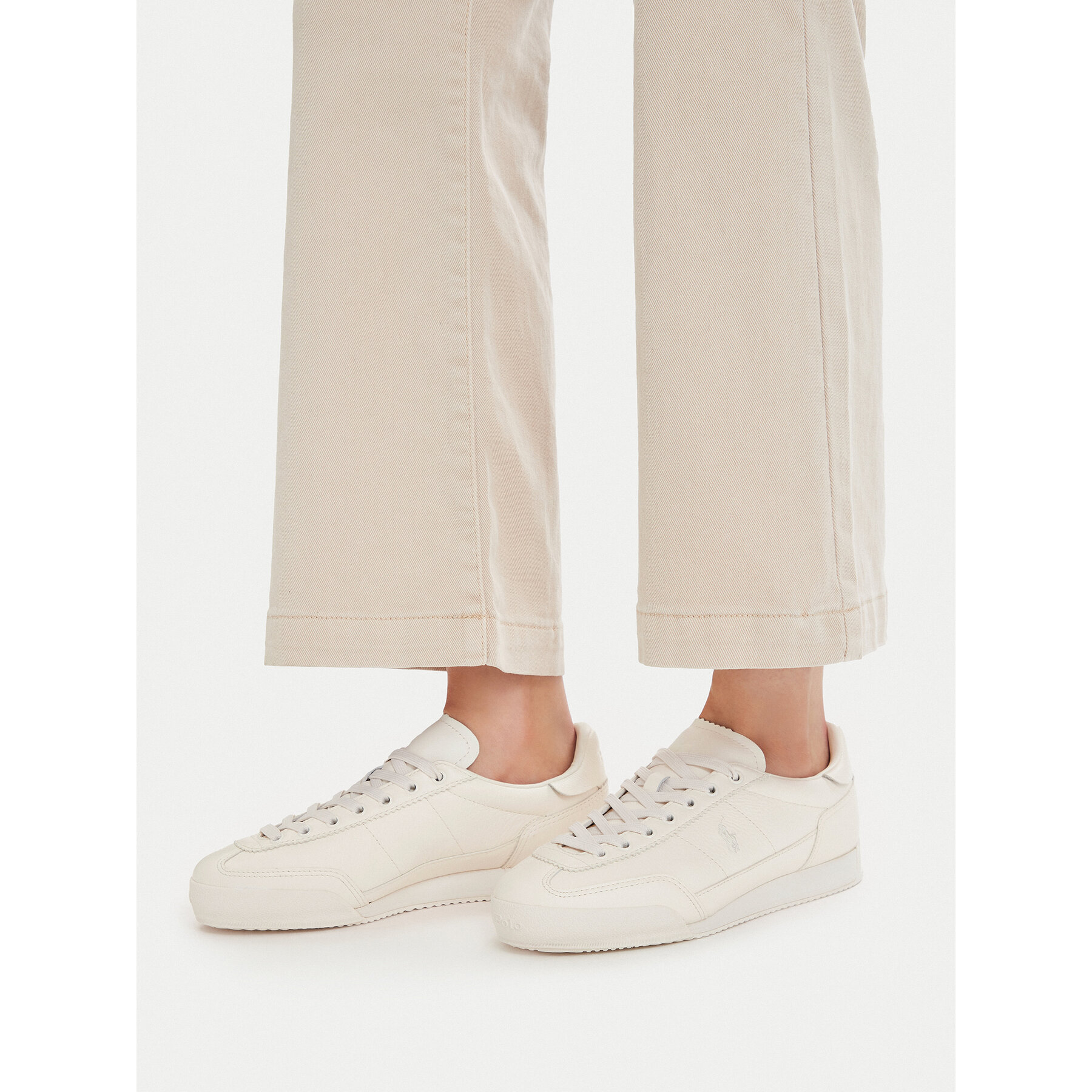 Tenisice Polo Ralph Lauren 804P04917001 Écru