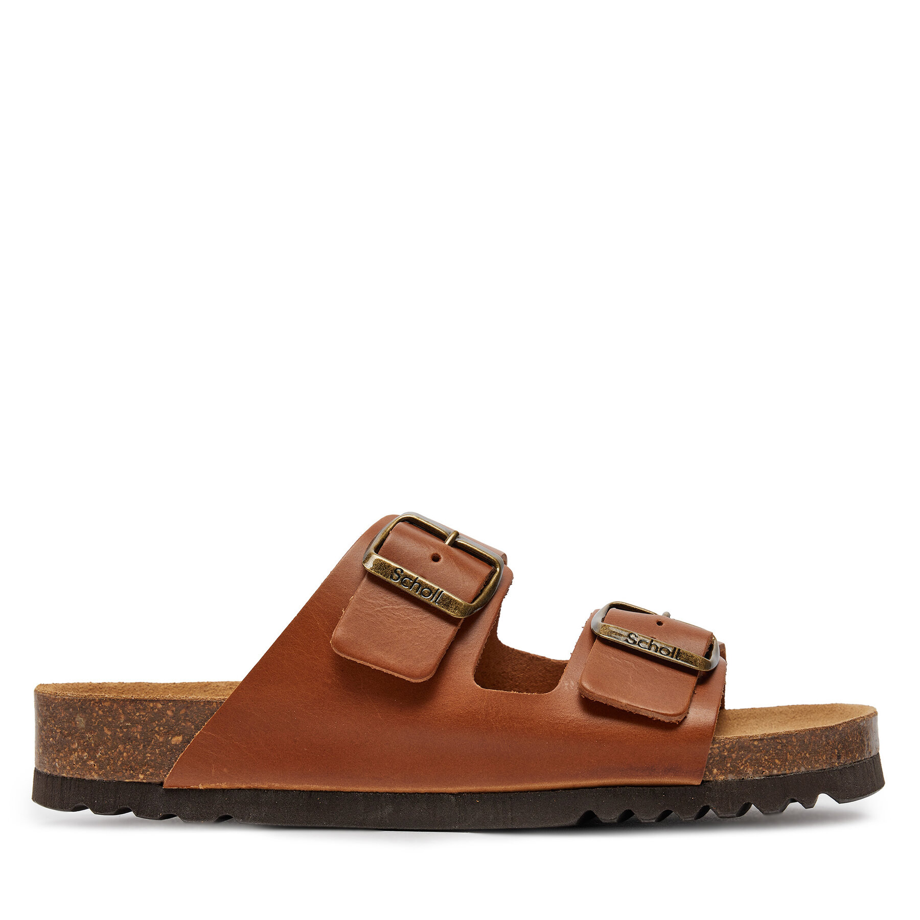 Herren Pantoletten Scholl, Schuhgröße 44, Braun, Julien F30076